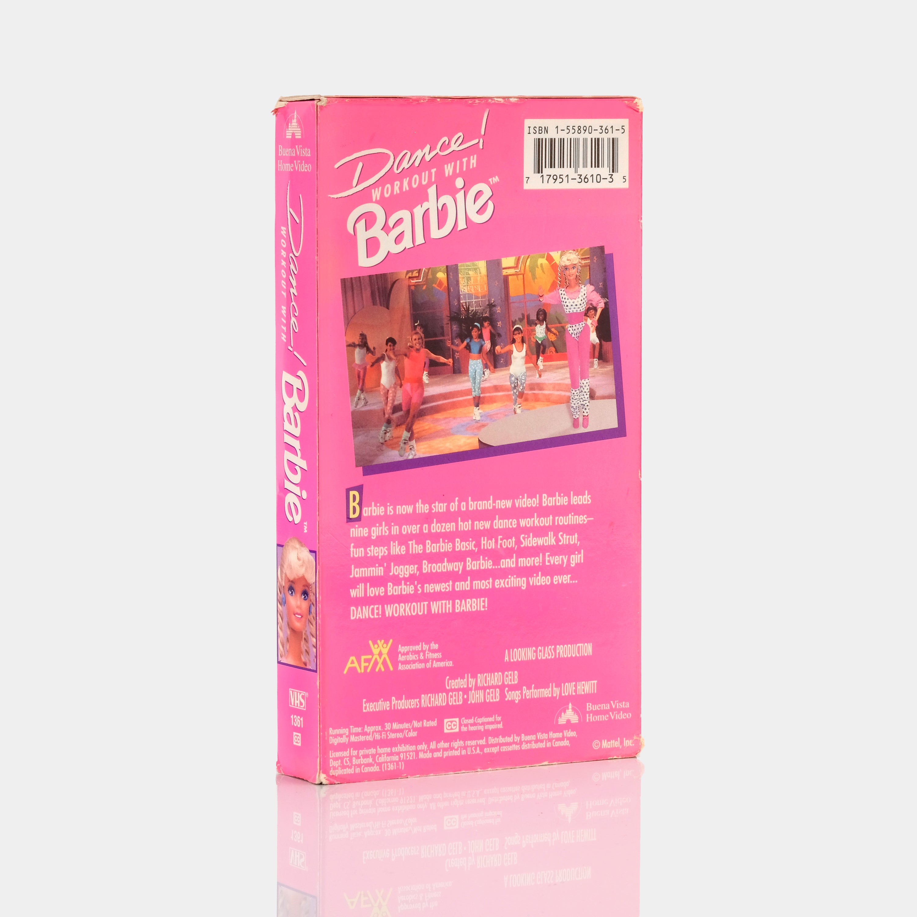 Dance Workout With Barbie VHS Tape