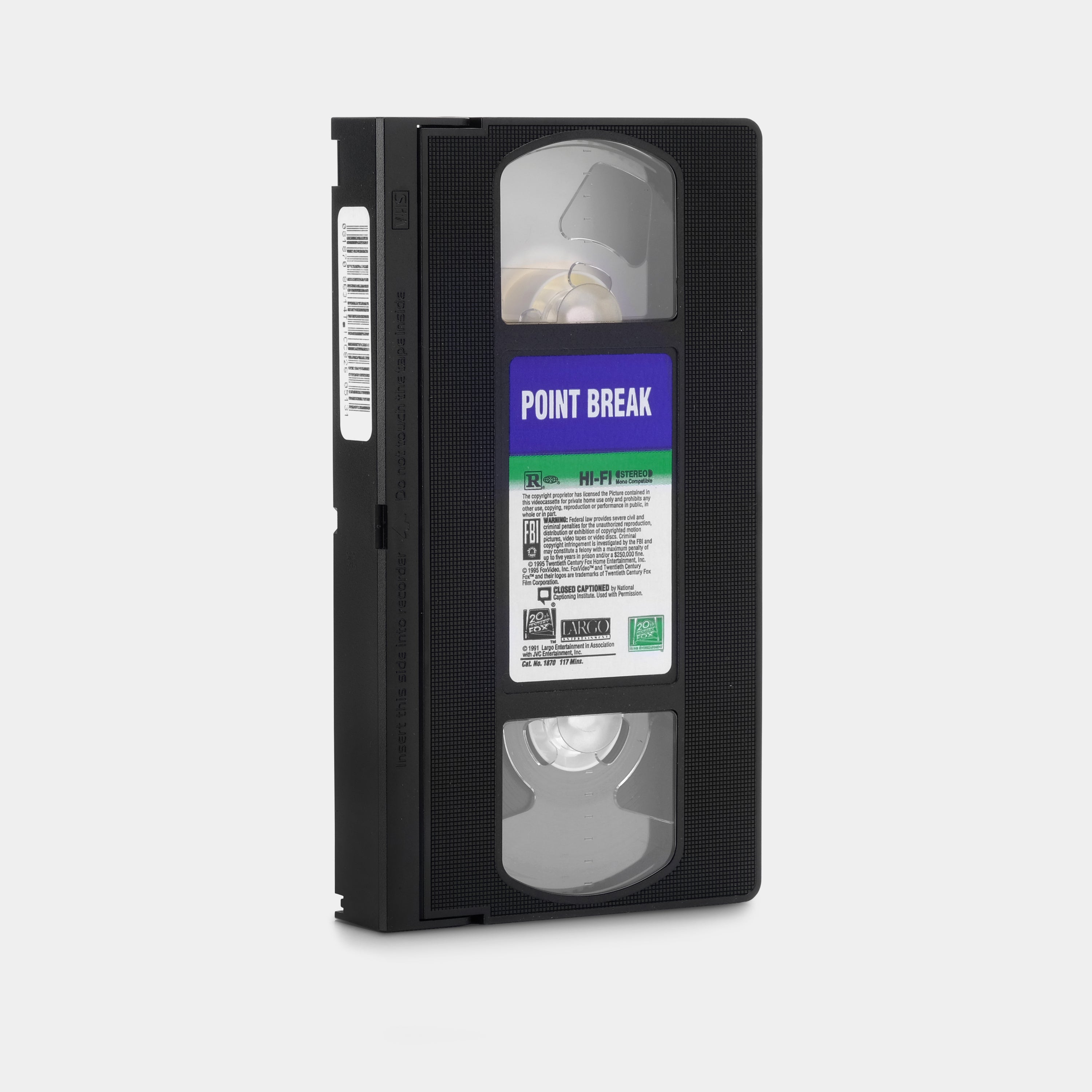 Point Break VHS Tape