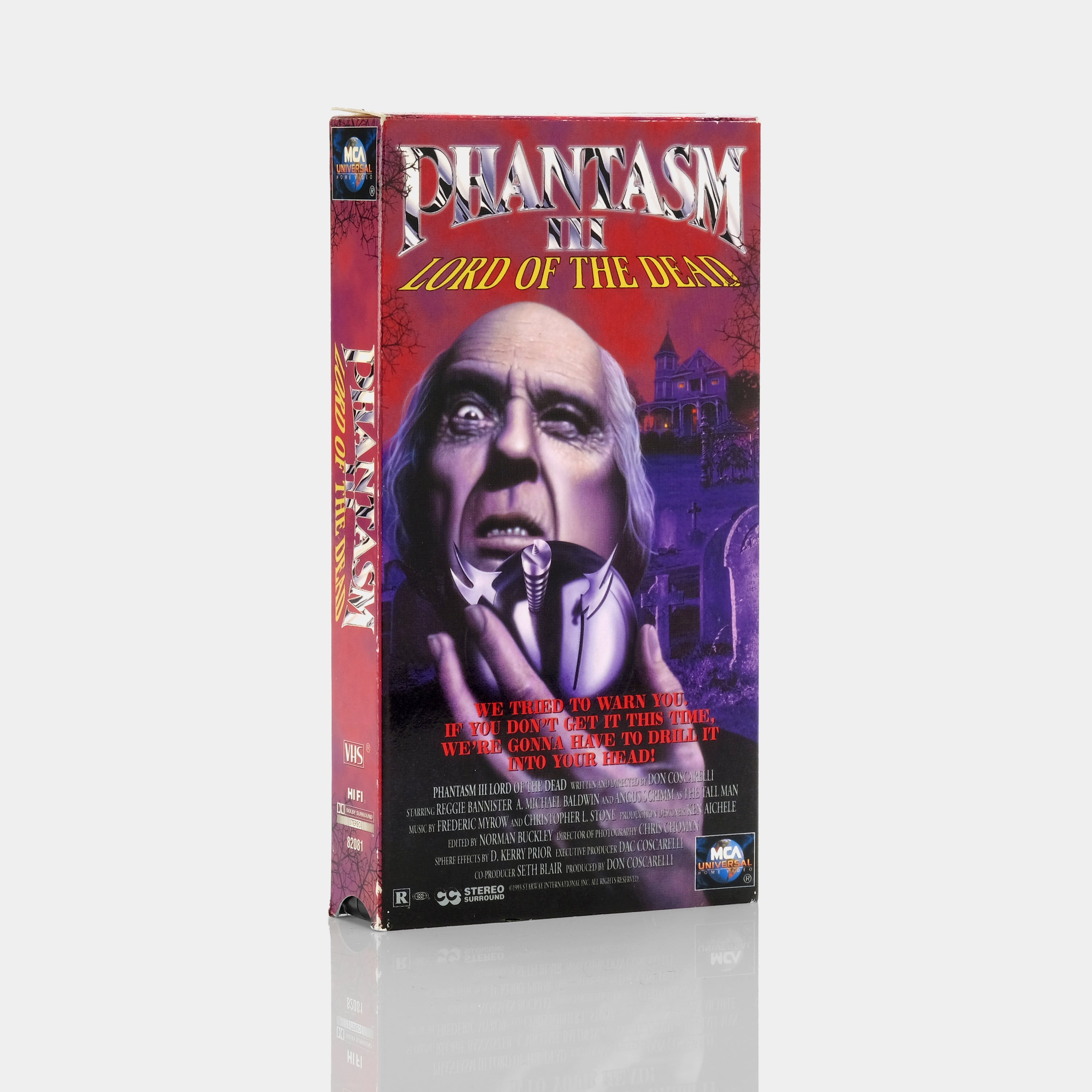 Phantasm III: Lord of the Dead VHS Tape