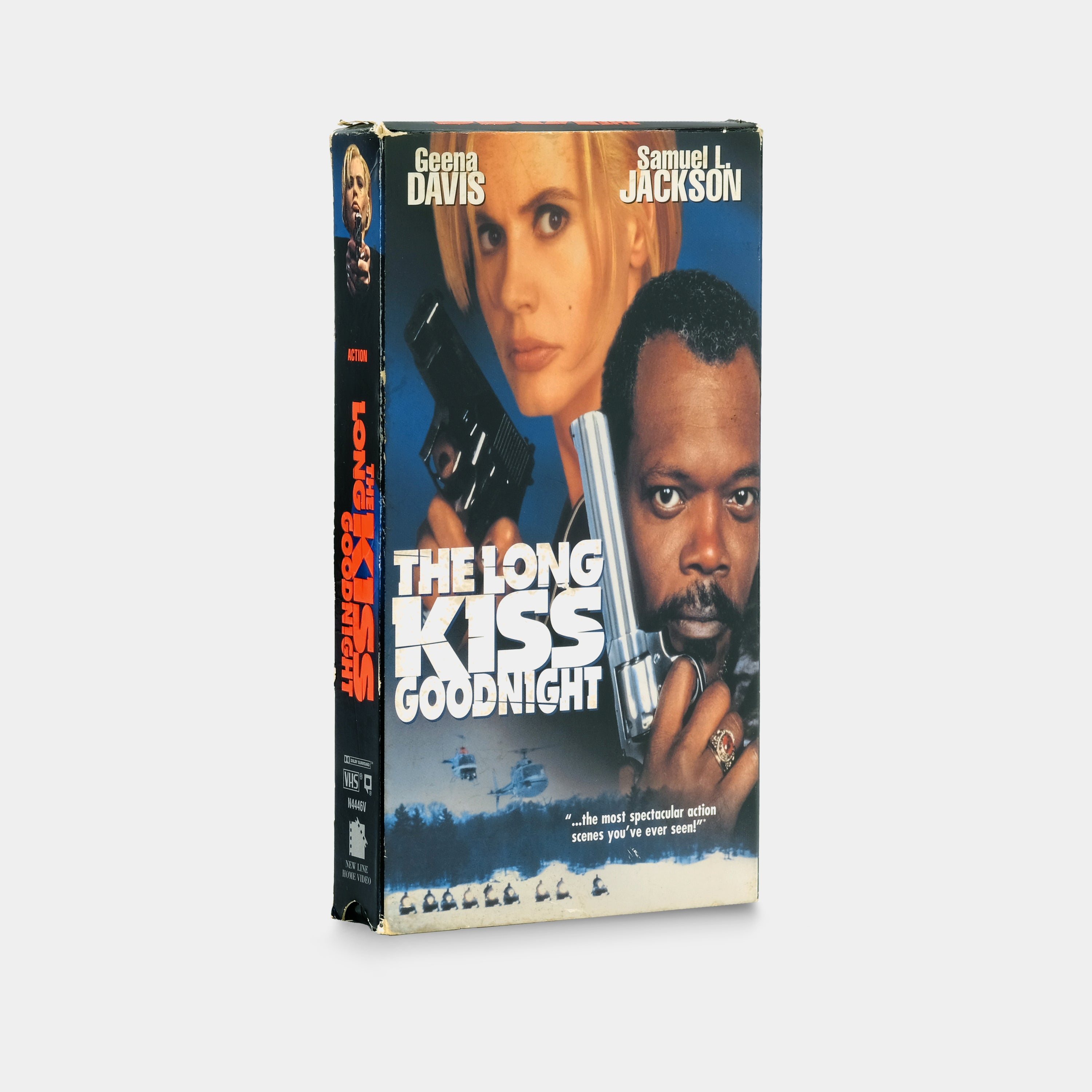 The Long Kiss Goodnight VHS Tape