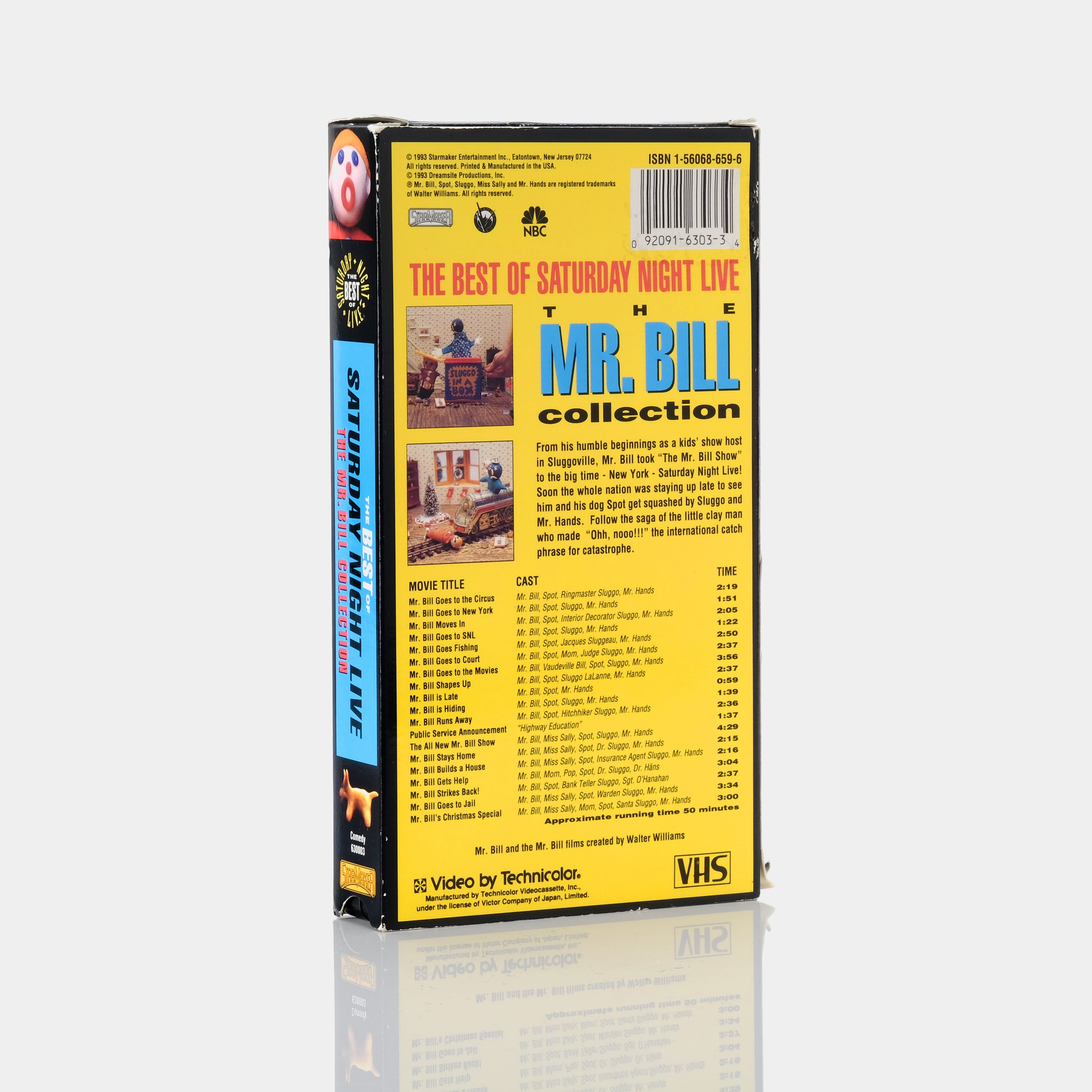 The Best of Saturday Night Live: The Mr. Bill Collection VHS Tape