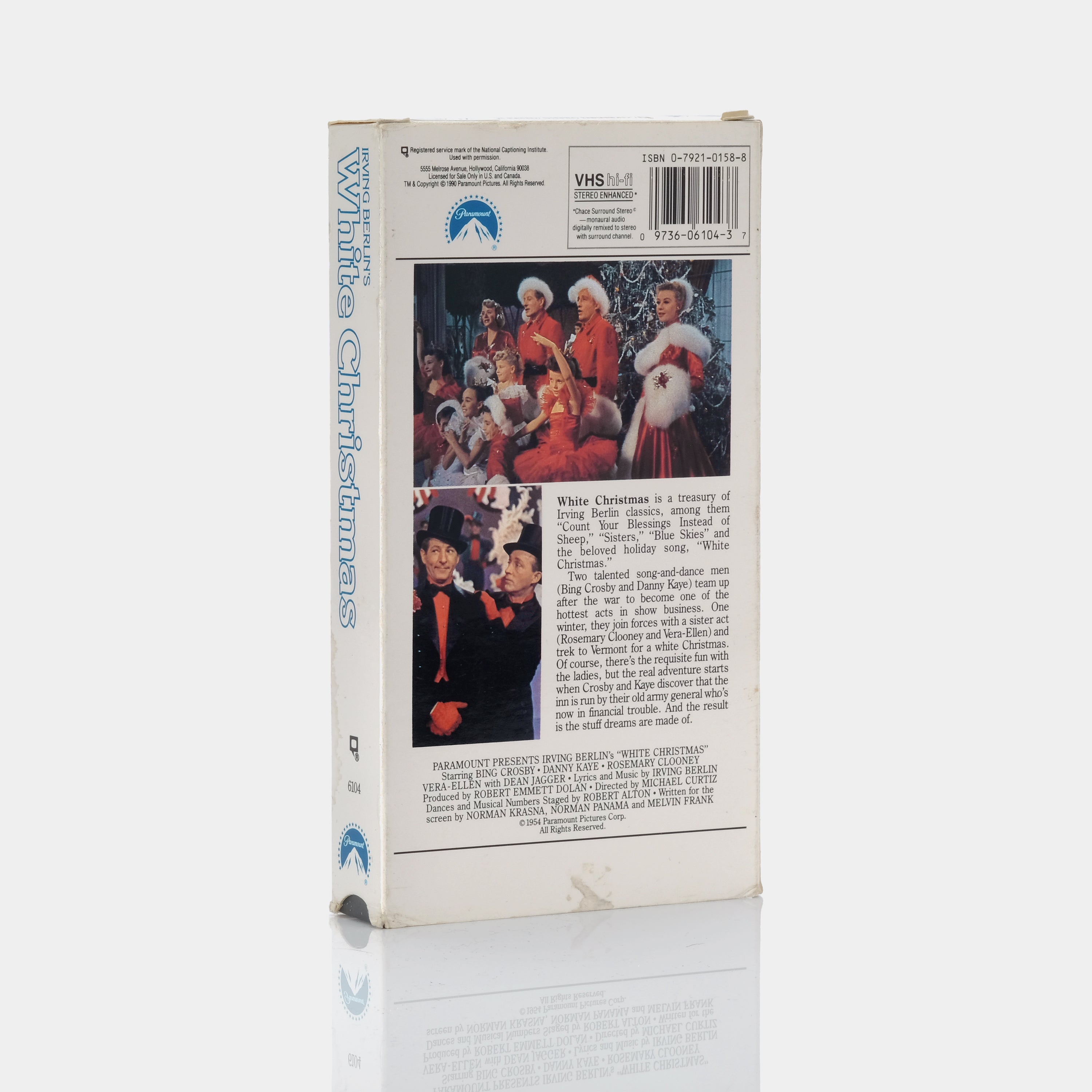 White Christmas VHS Tape