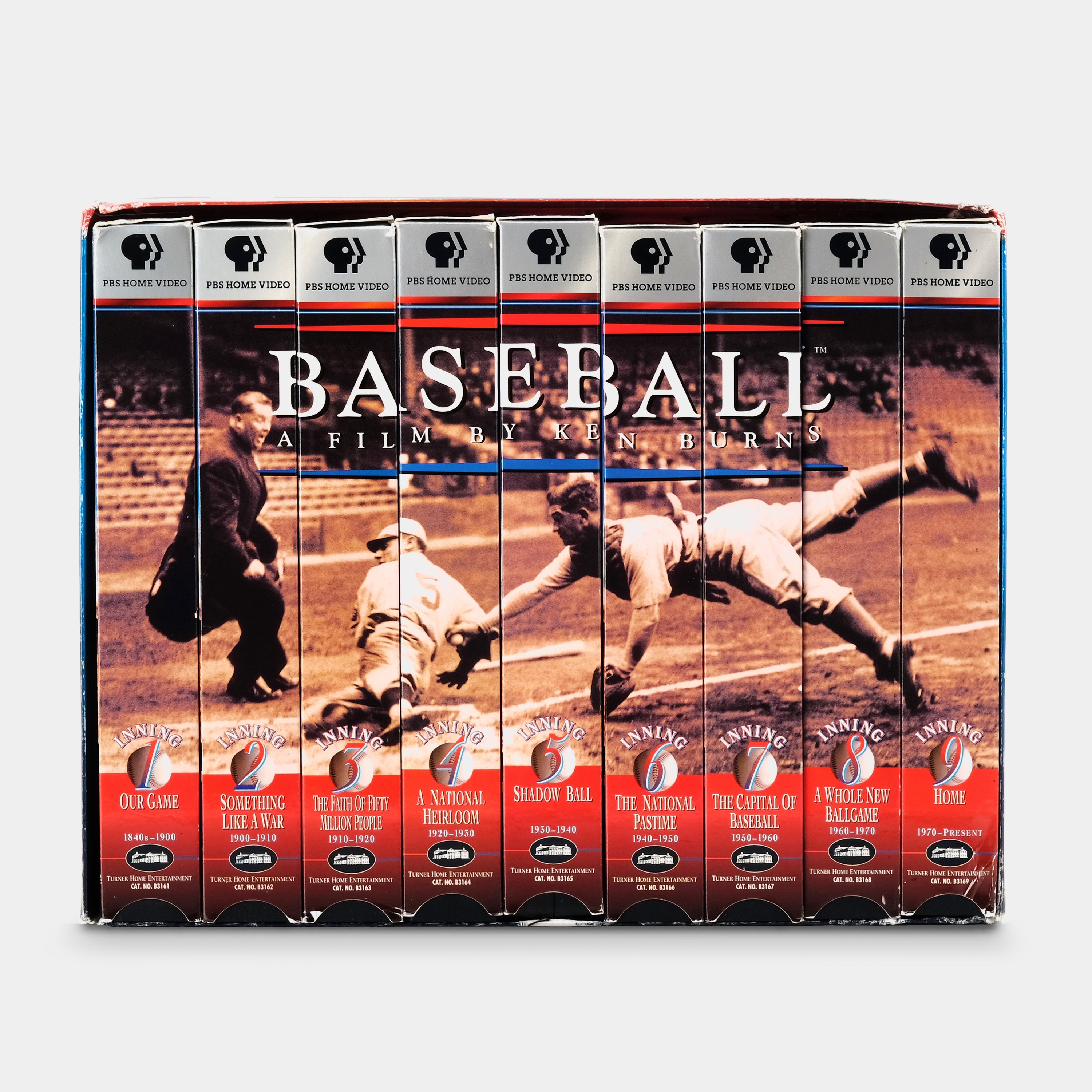 Baseball: A Film By Ken Burns 9-VHS Tape Set