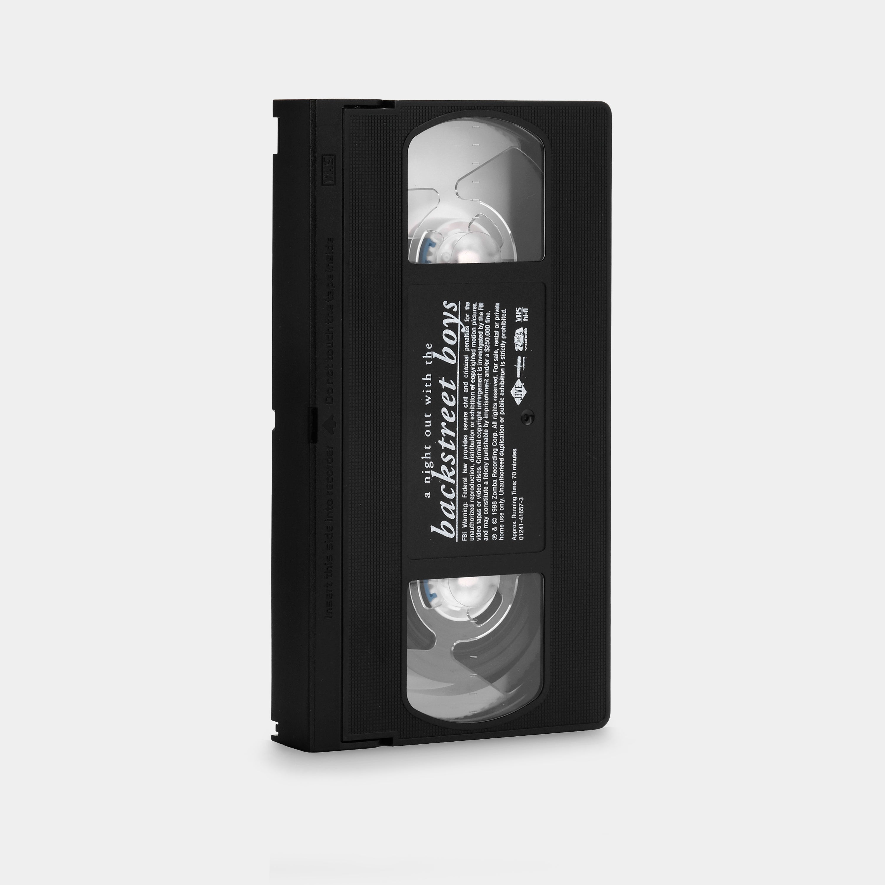 A Night Out With The Backstreet Boys VHS Tape