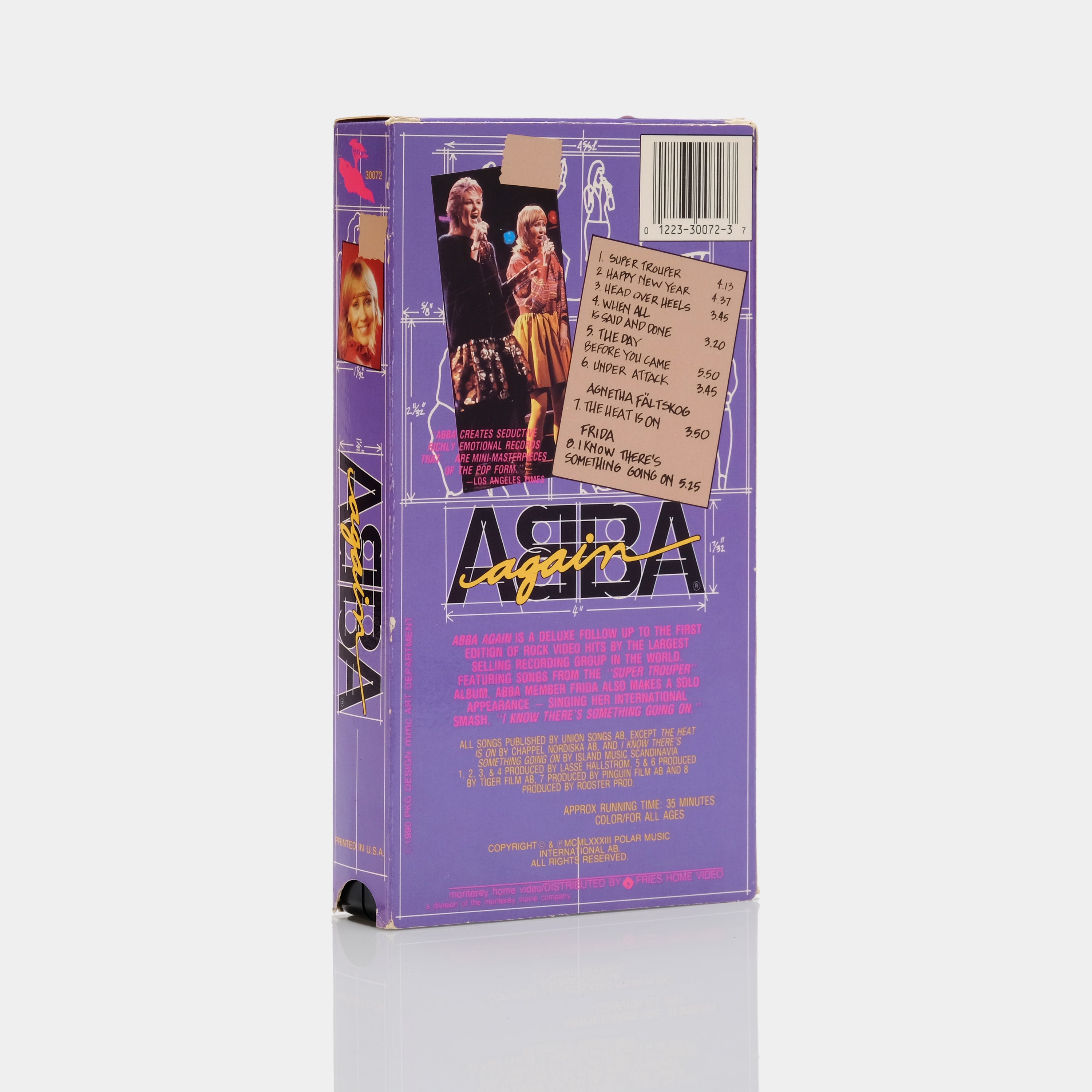 ABBA Again VHS Tape