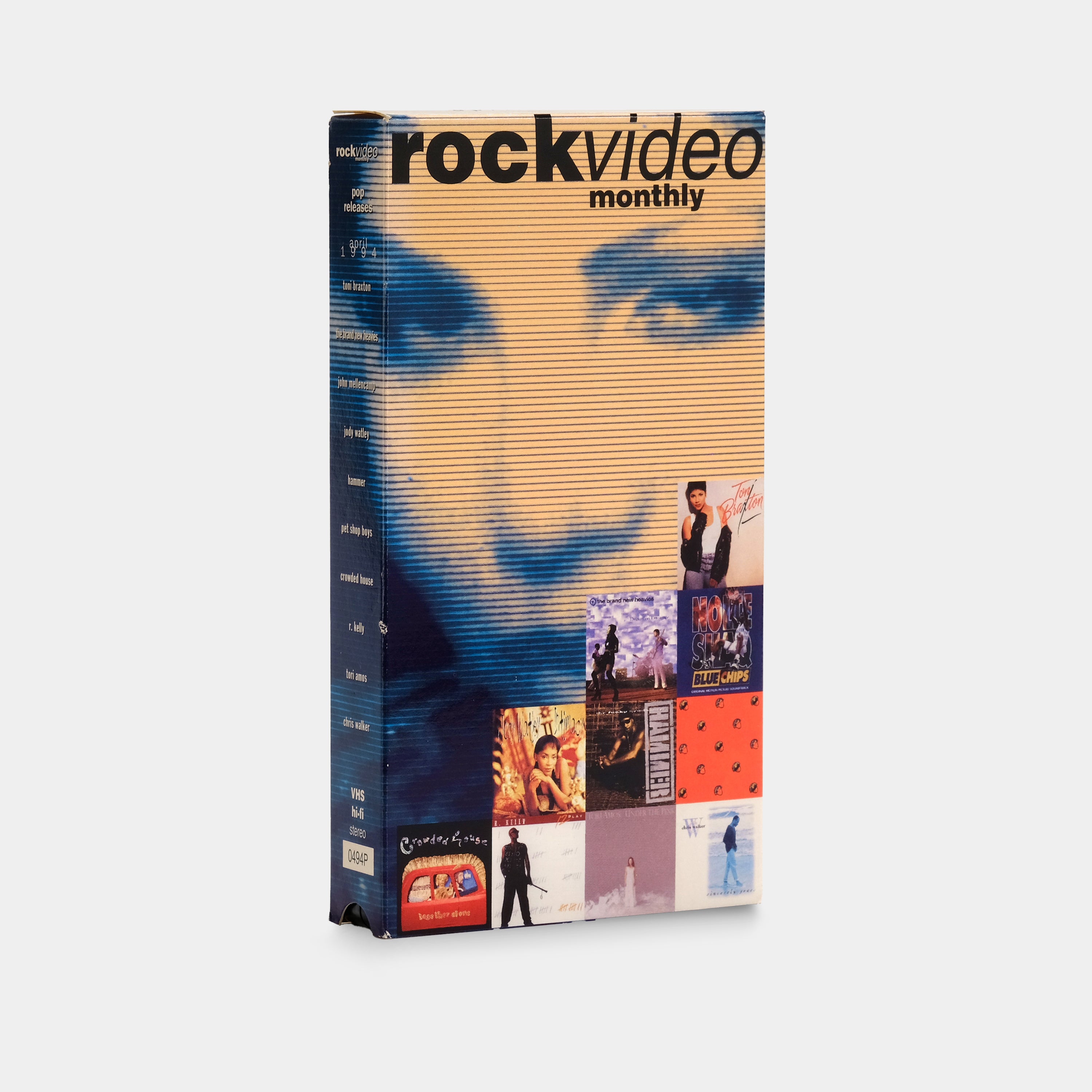RockVideo Monthly - Pop Releases April 1994 VHS Tape
