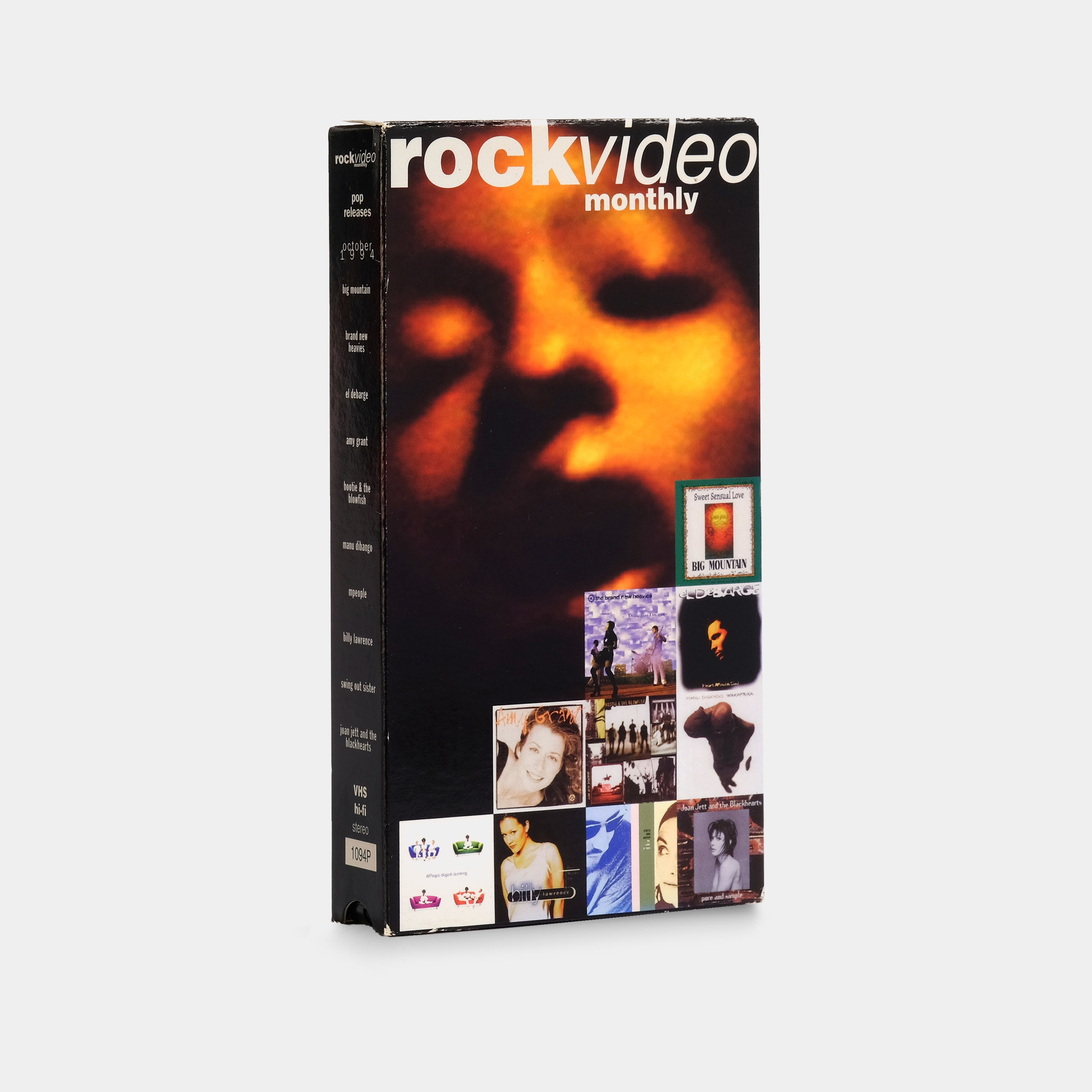 RockVideo Monthly - Pop Releases October 1994 VHS Tape