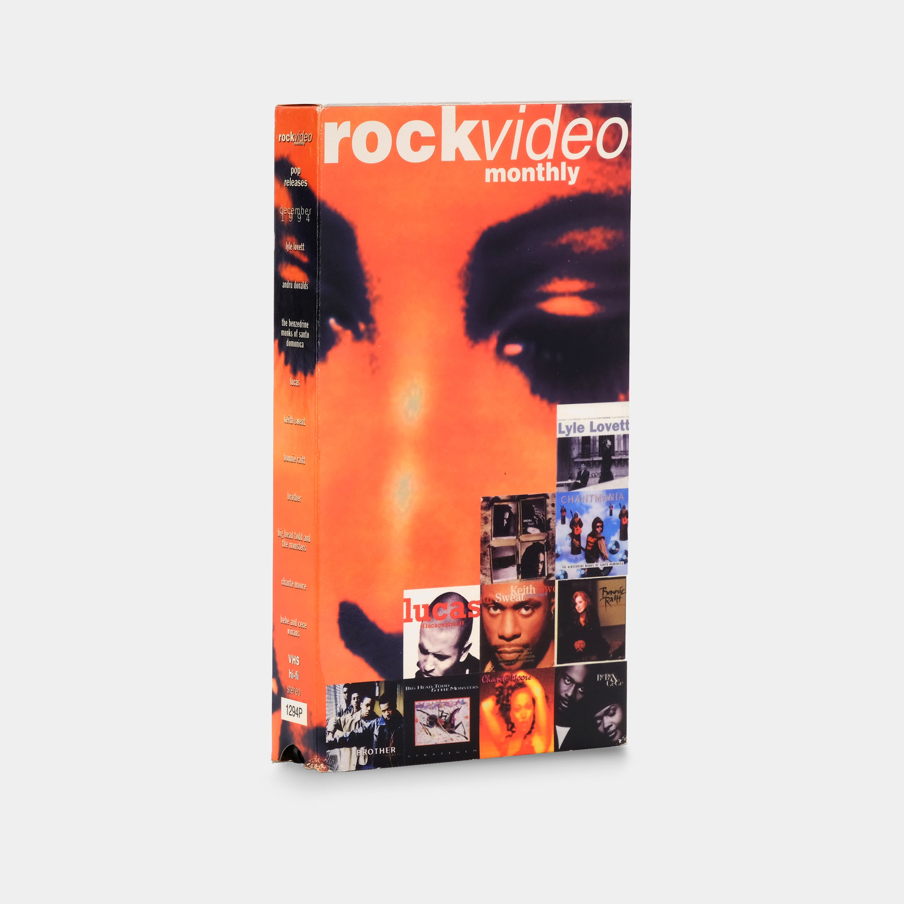 RockVideo Monthly - Pop Releases December 1994 VHS Tape