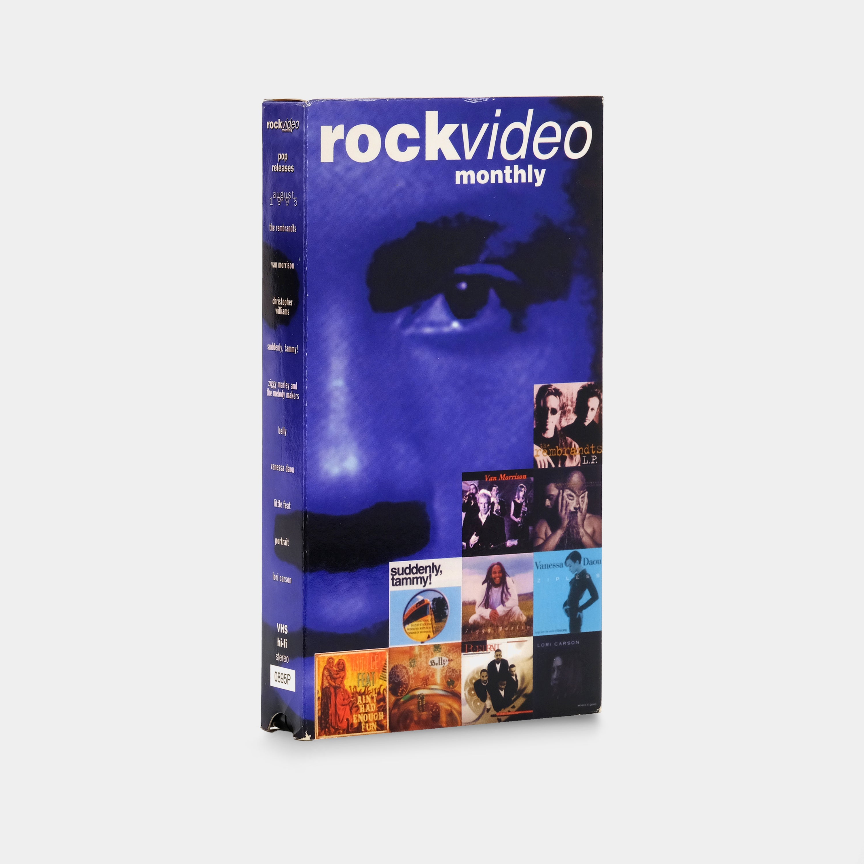 RockVideo Monthly - Pop Releases August 1995 VHS Tape