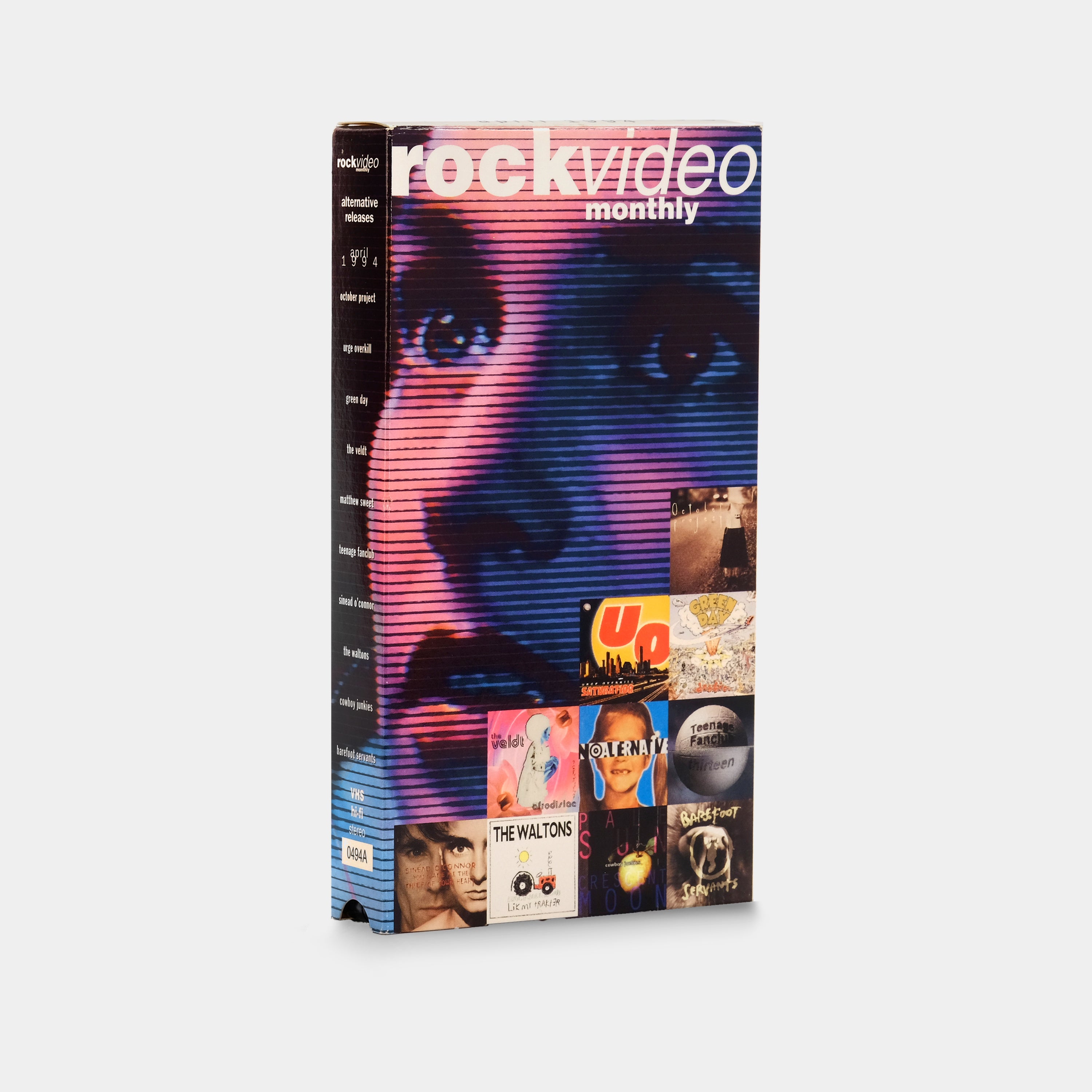 RockVideo Monthly - Alternative Releases April 1994 VHS Tape