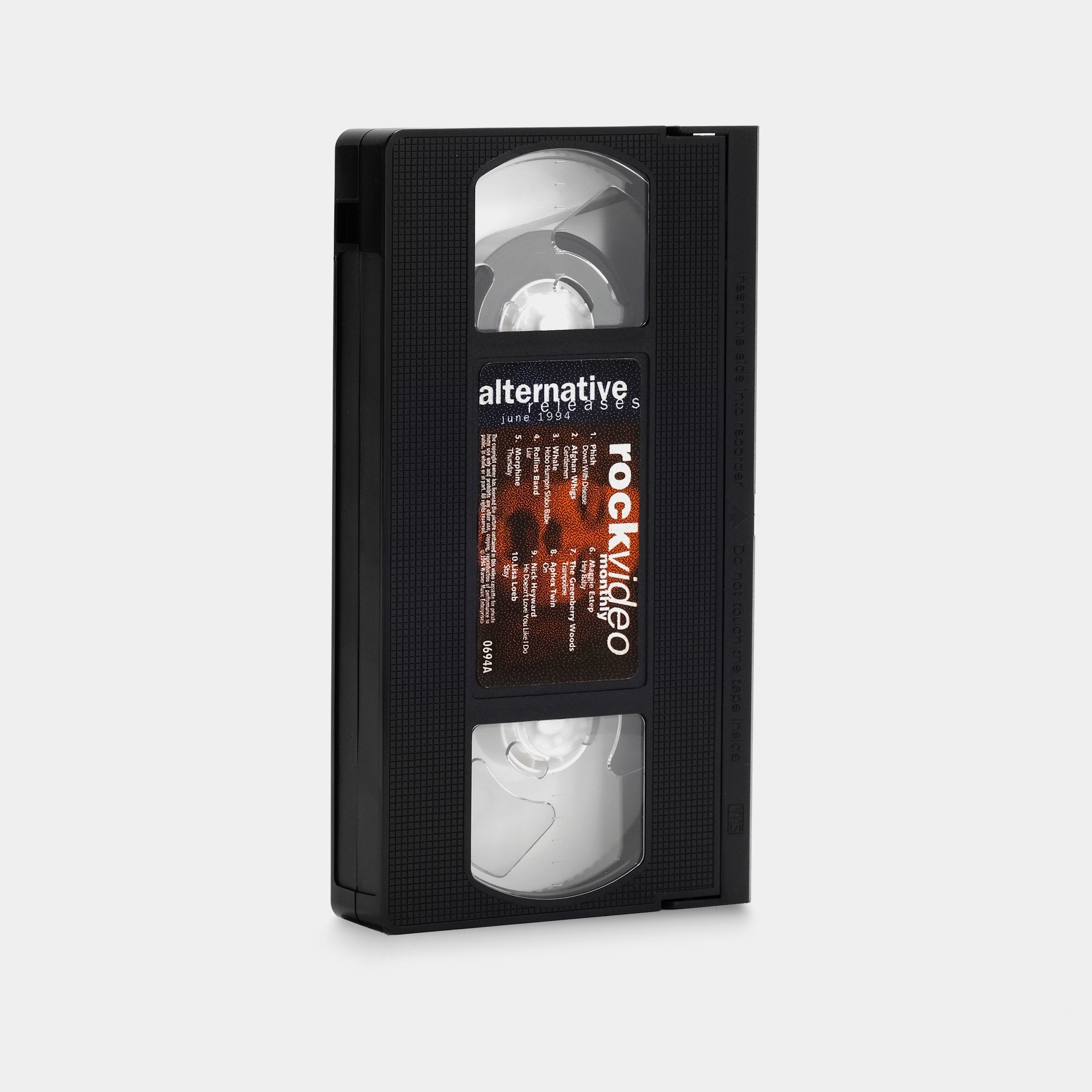 RockVideo Monthly - Alternative Releases June 1994 VHS Tape