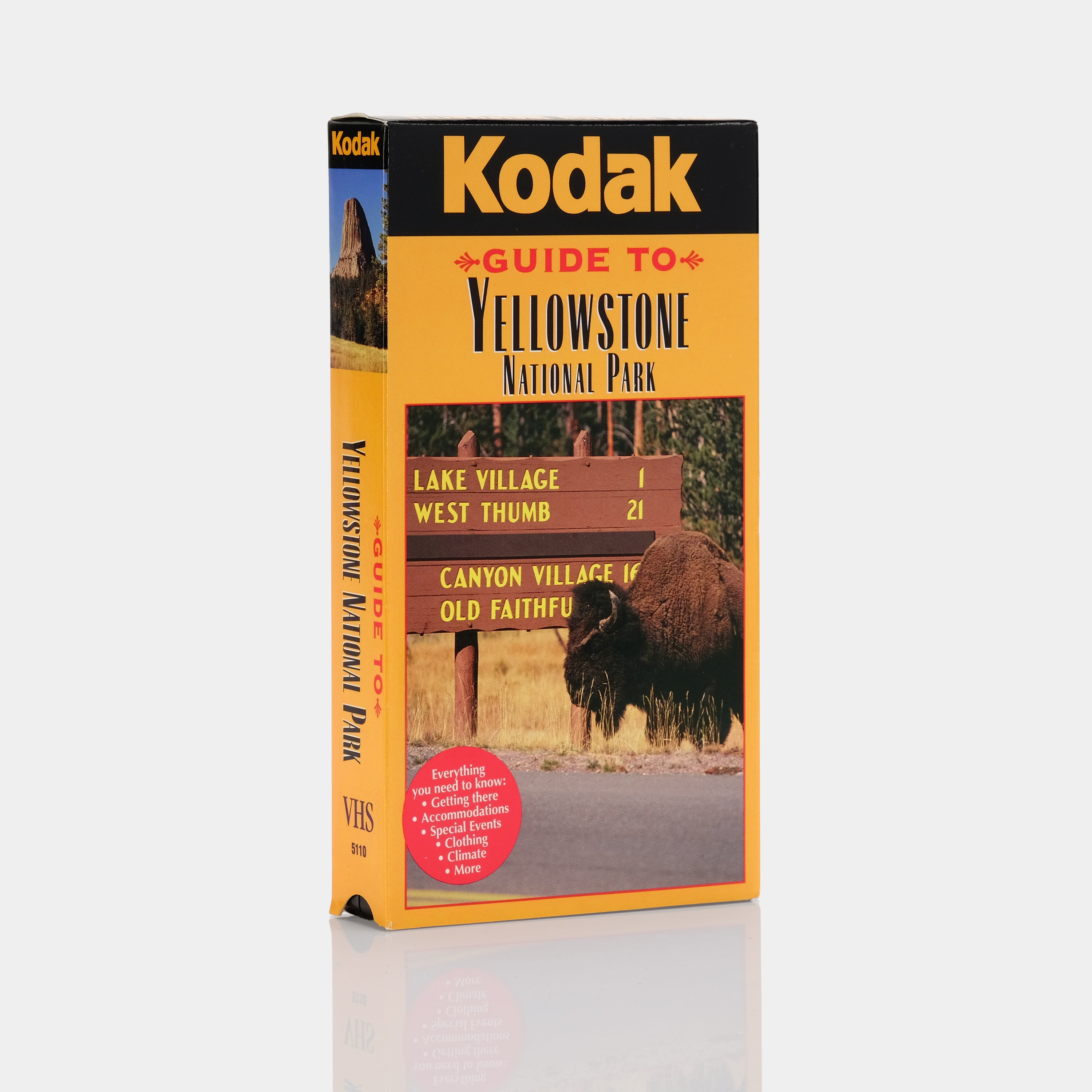 Kodak: Guide To Yellowstone National Park VHS Tape