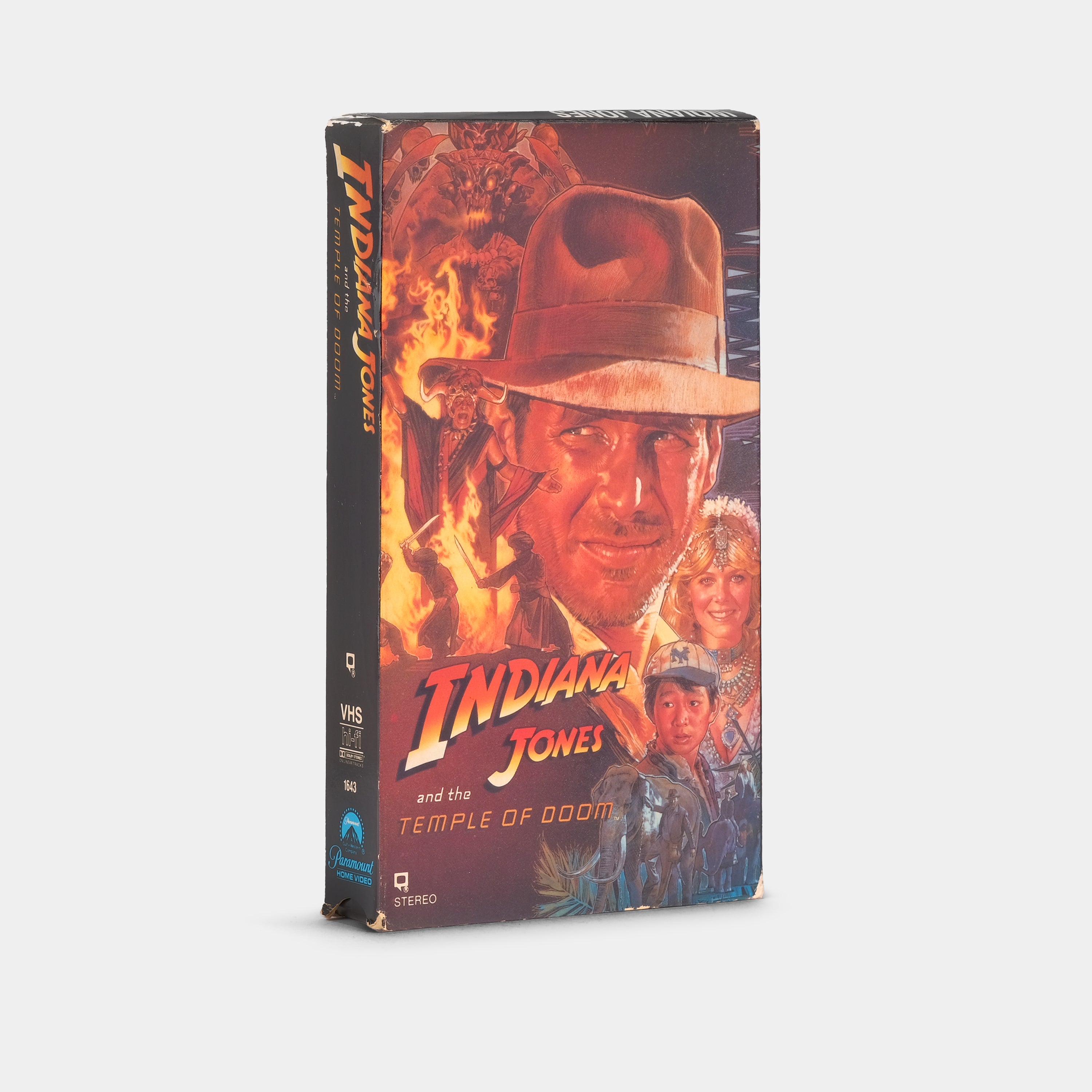 Indiana Jones and the Temple of Doom VHS Tape