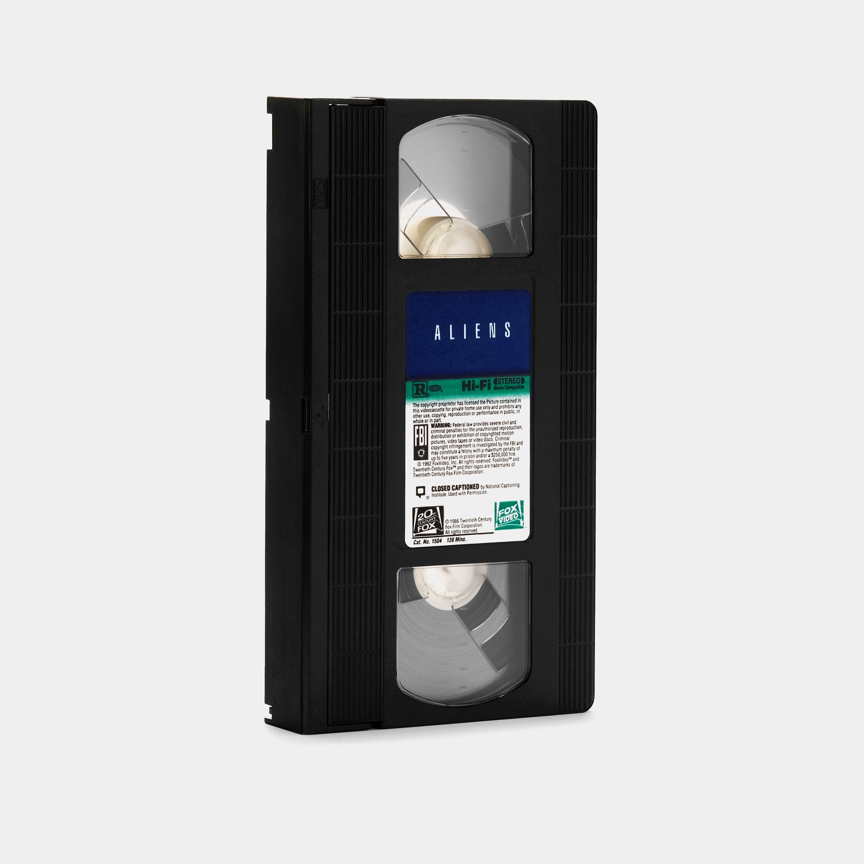 Aliens VHS Tape