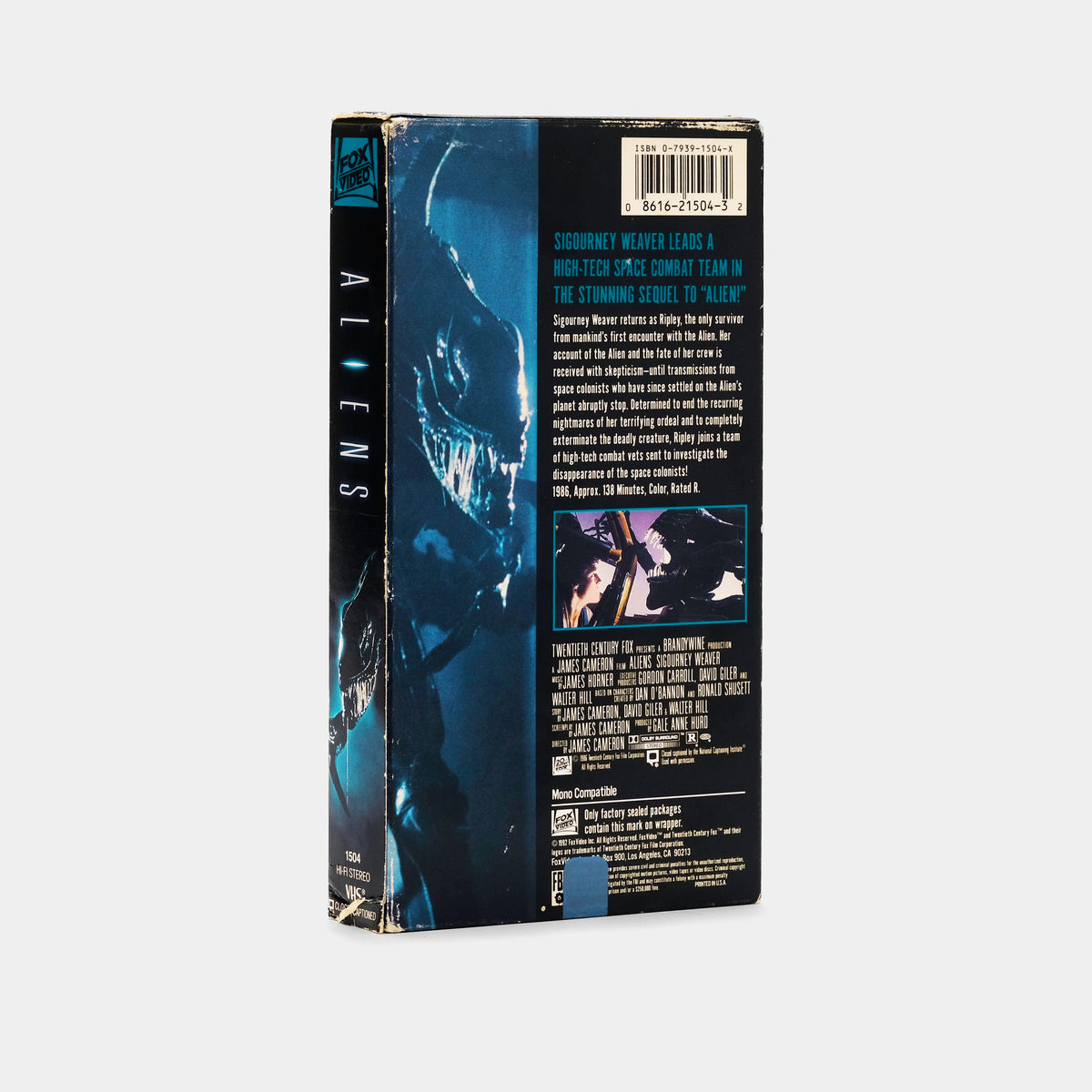 Aliens VHS Tape