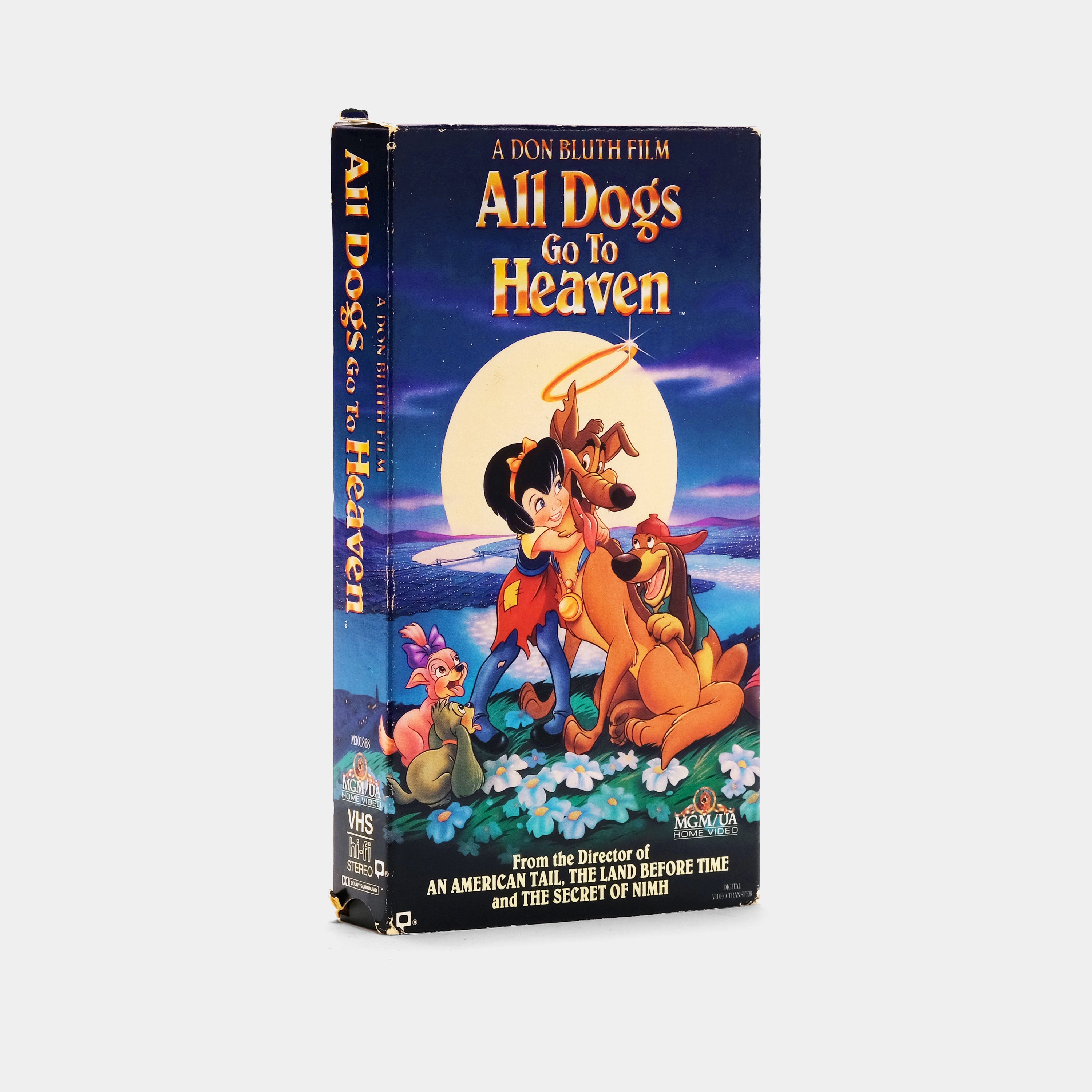 All Dogs Go to Heaven VHS Tape