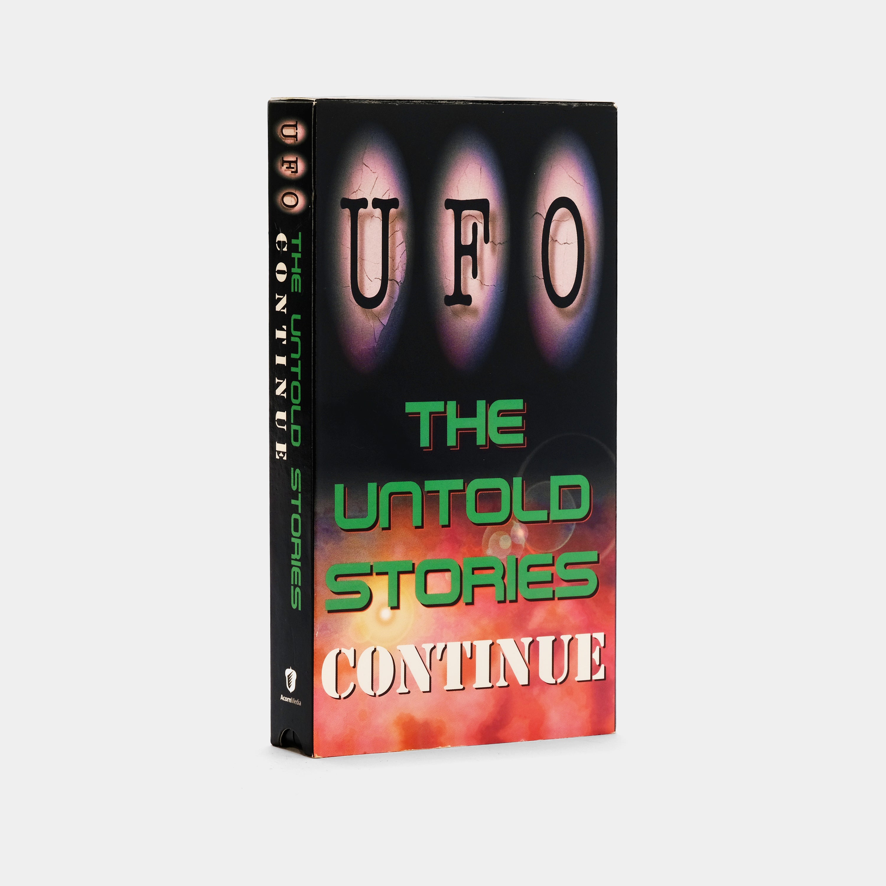 UFO: The Untold Stories Continue VHS Tape