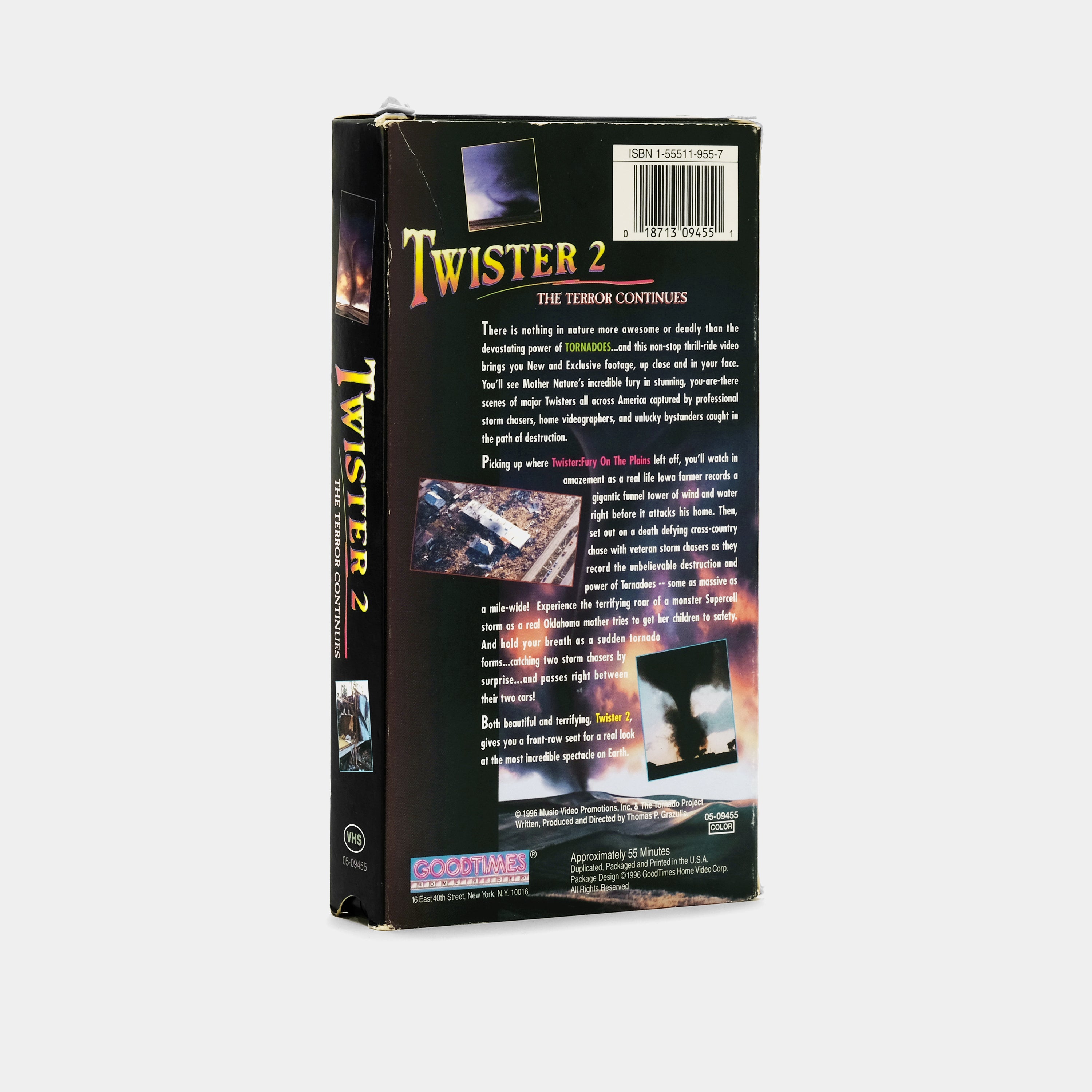 Twister 2: The Terror Continues VHS Tape