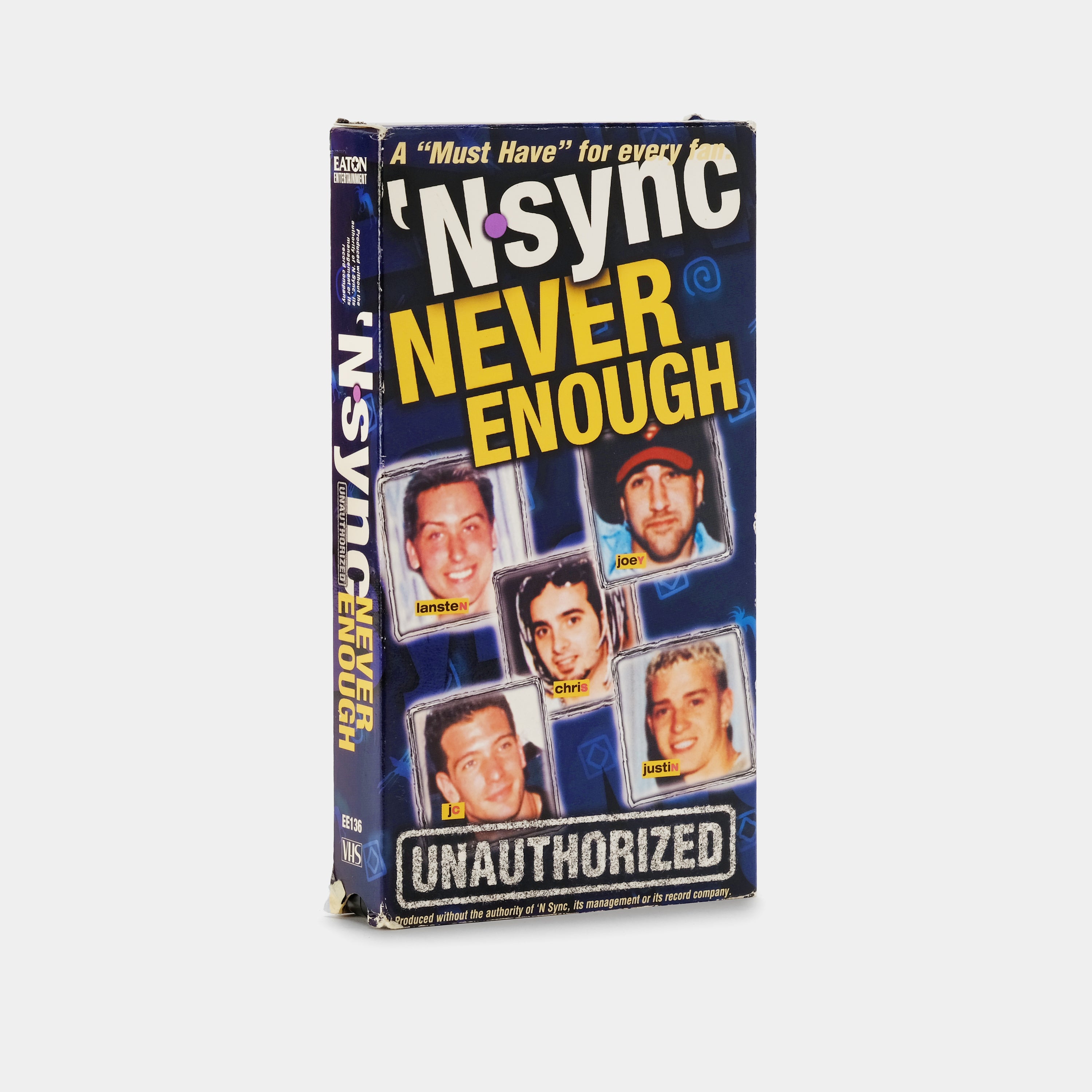 'N Sync: Never Enough VHS Tape