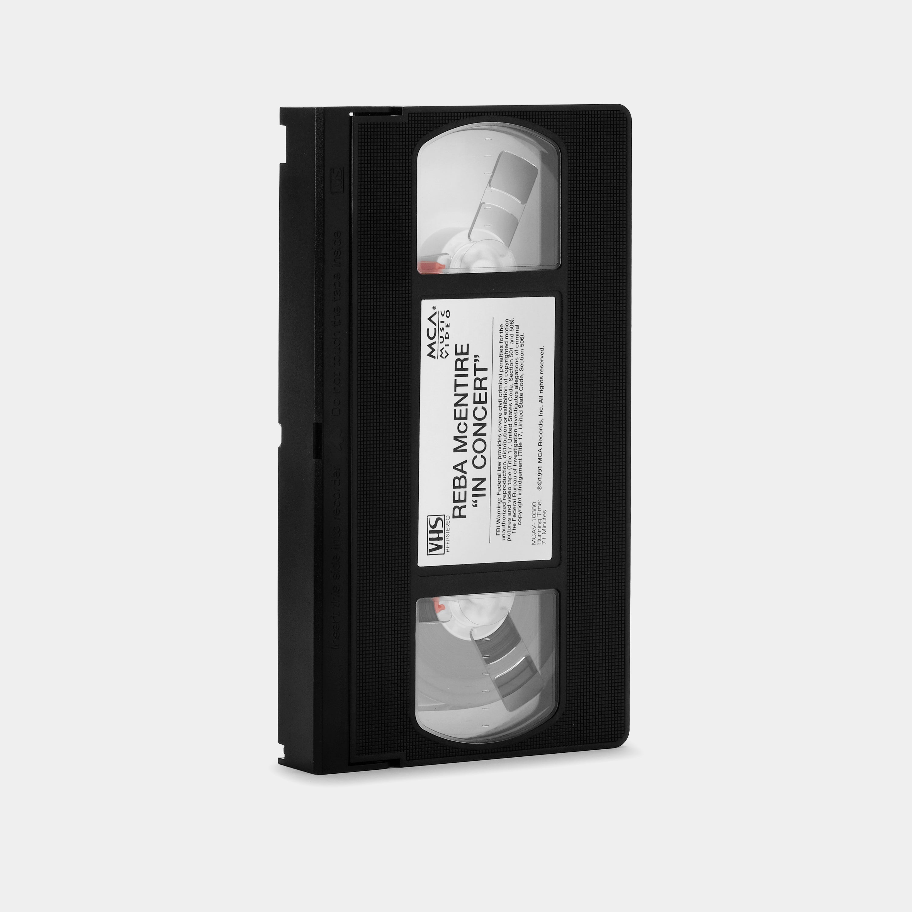 Reba in Concert VHS Tape