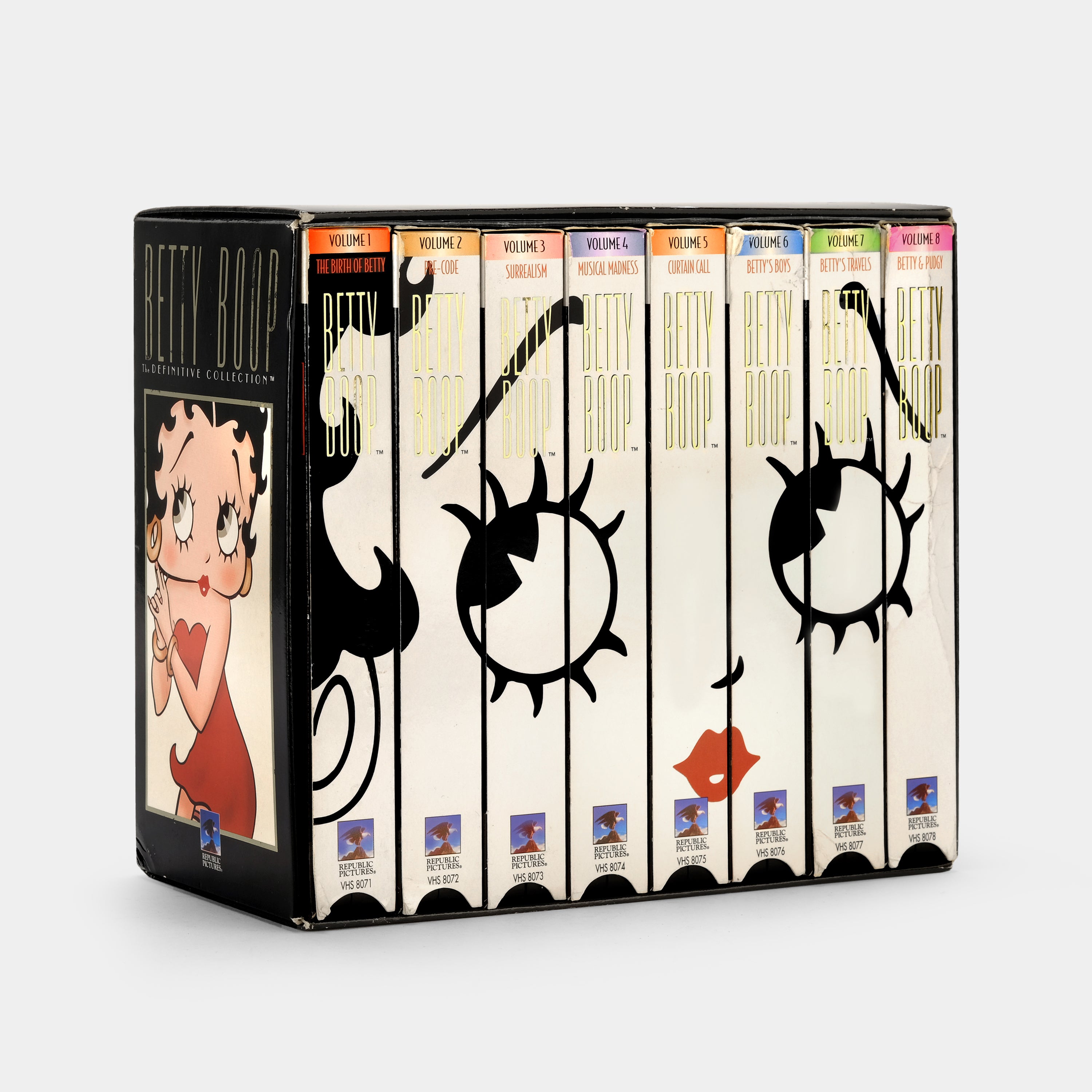 Betty Boop: The Definitive Collection VHS Tape Set