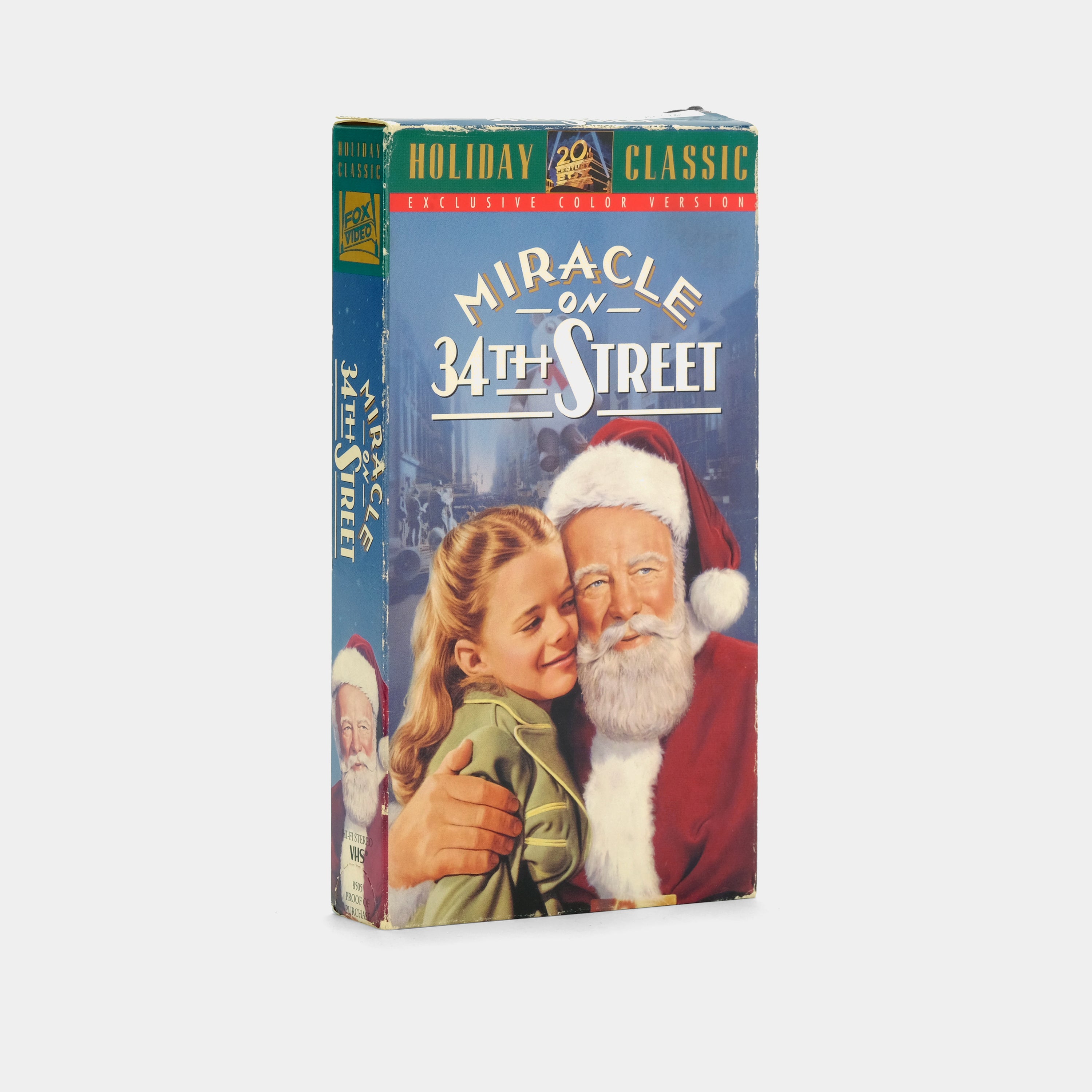 Miracle on 34th Street VHS Tape