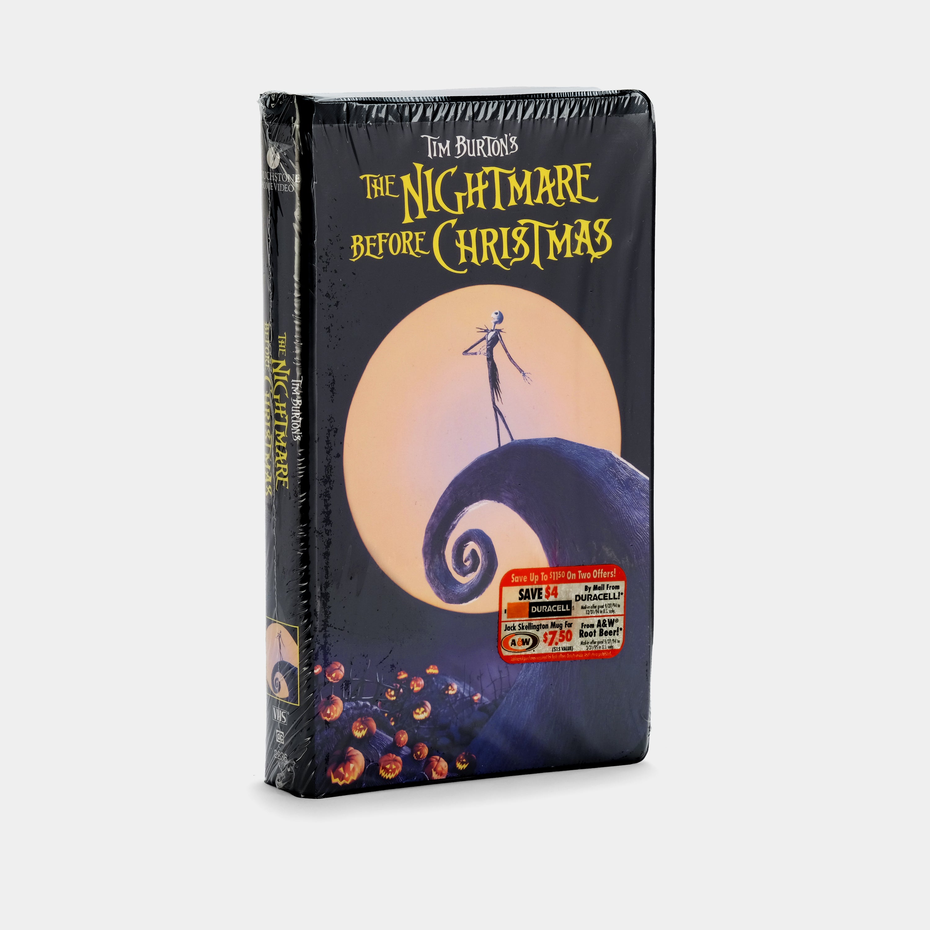 The Nightmare Before Christmas (Sealed) VHS Tape