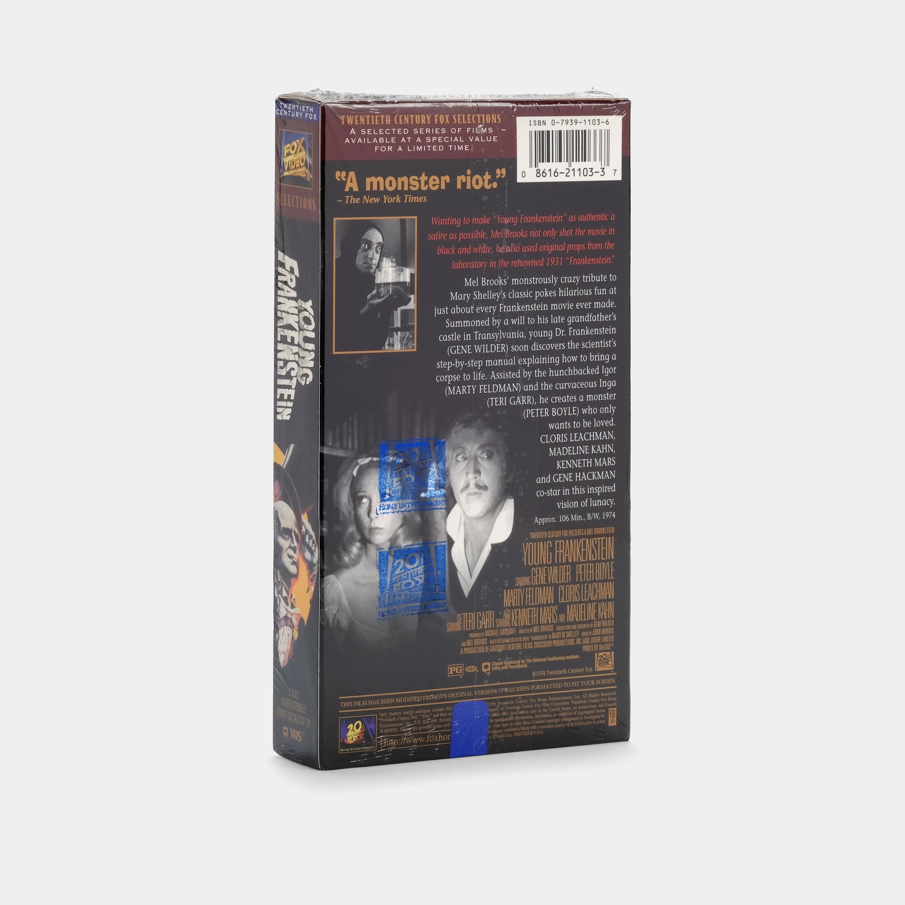 Young Frankenstein (Sealed) VHS Tape
