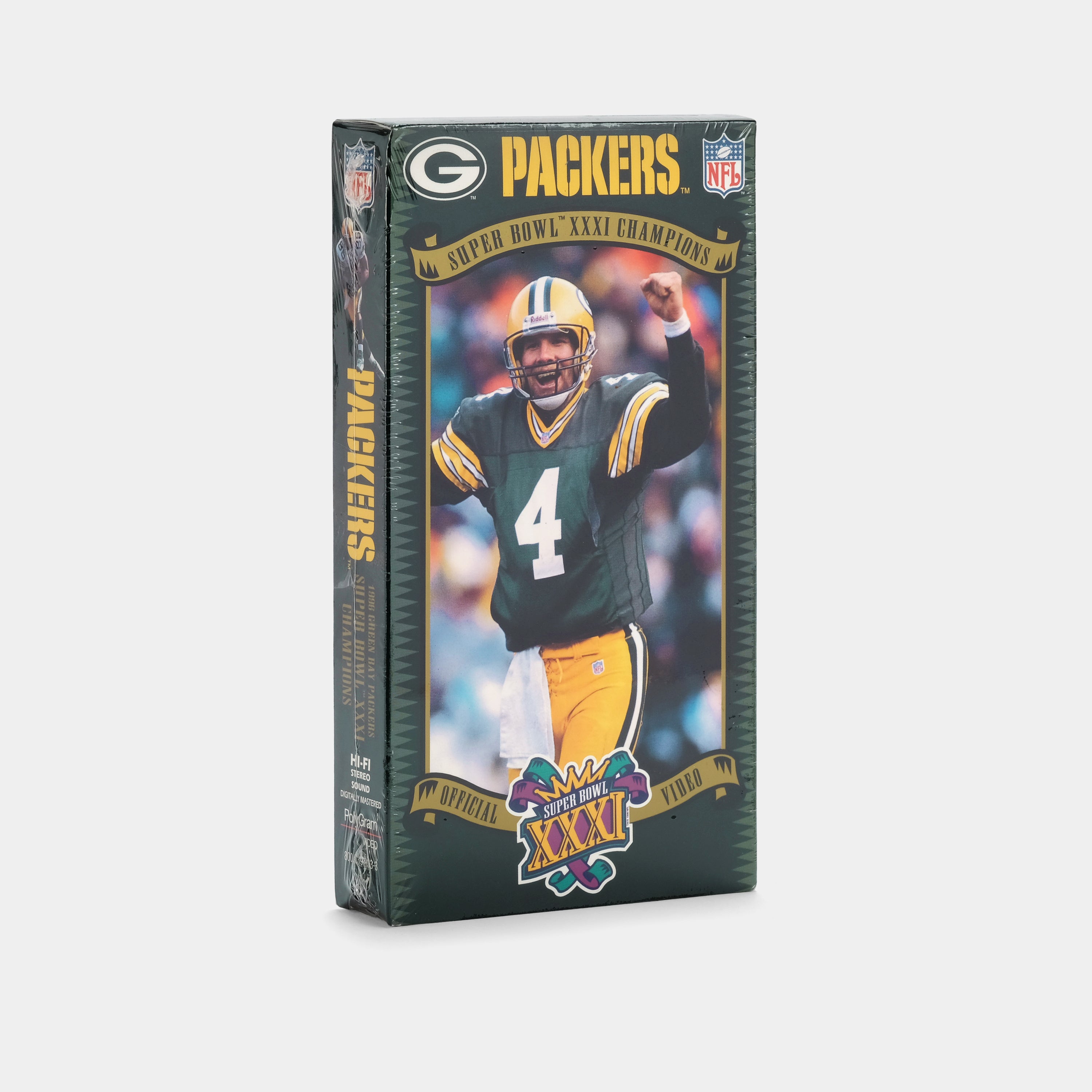 Green Bay Packers: Super Bowl XXXI Champions (Sealed) VHS Tape
