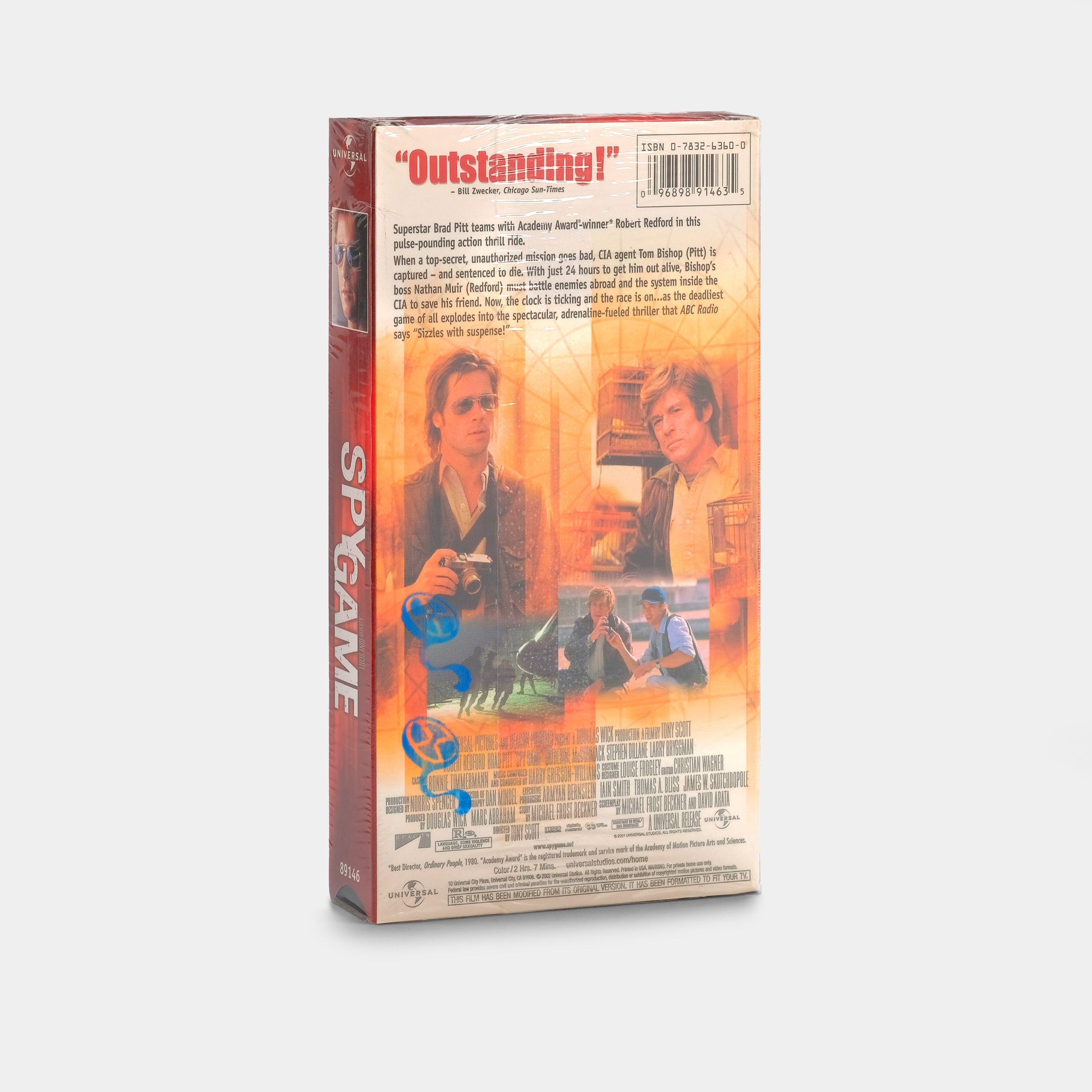 Spy Game (Sealed) VHS Tape