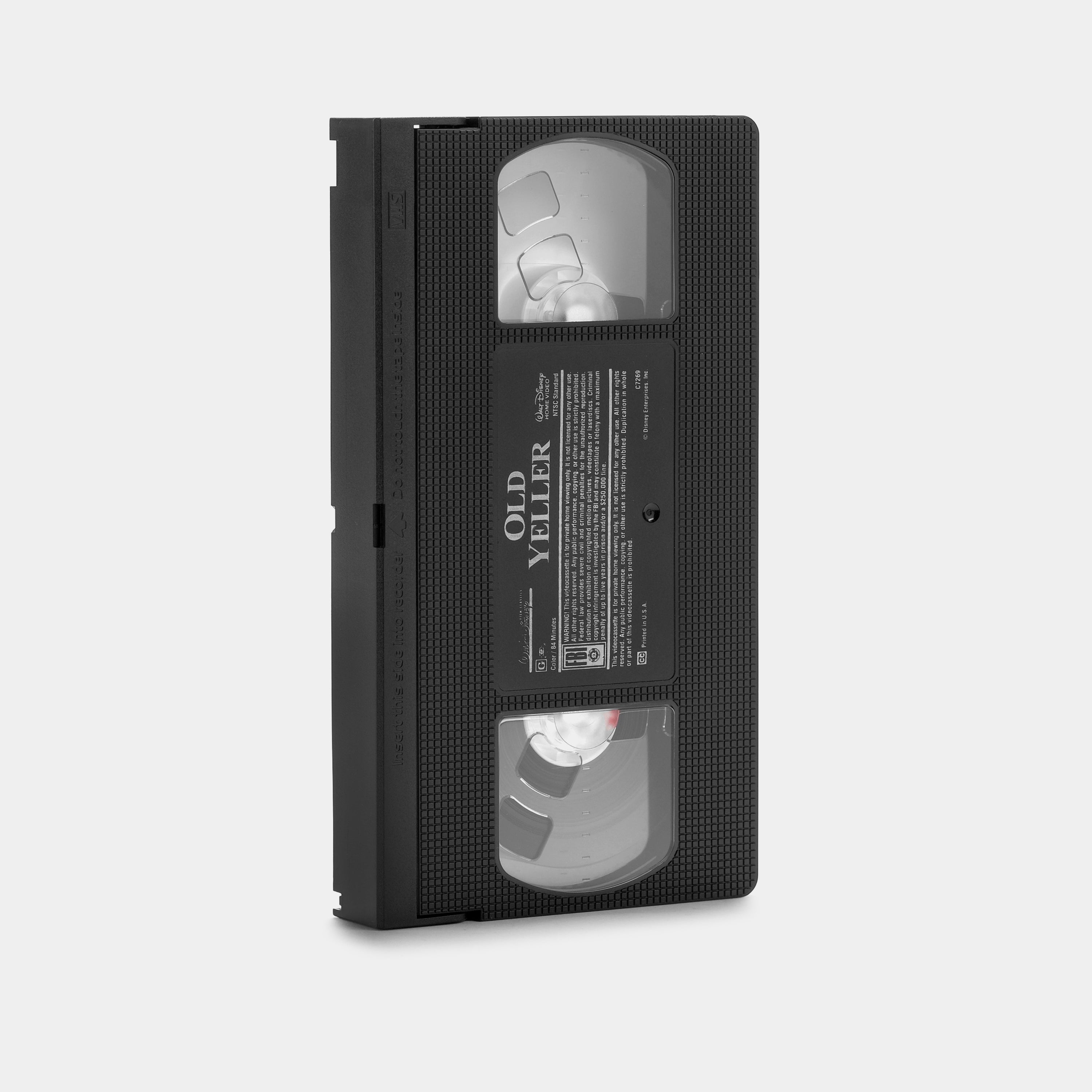 Old Yeller VHS Tape