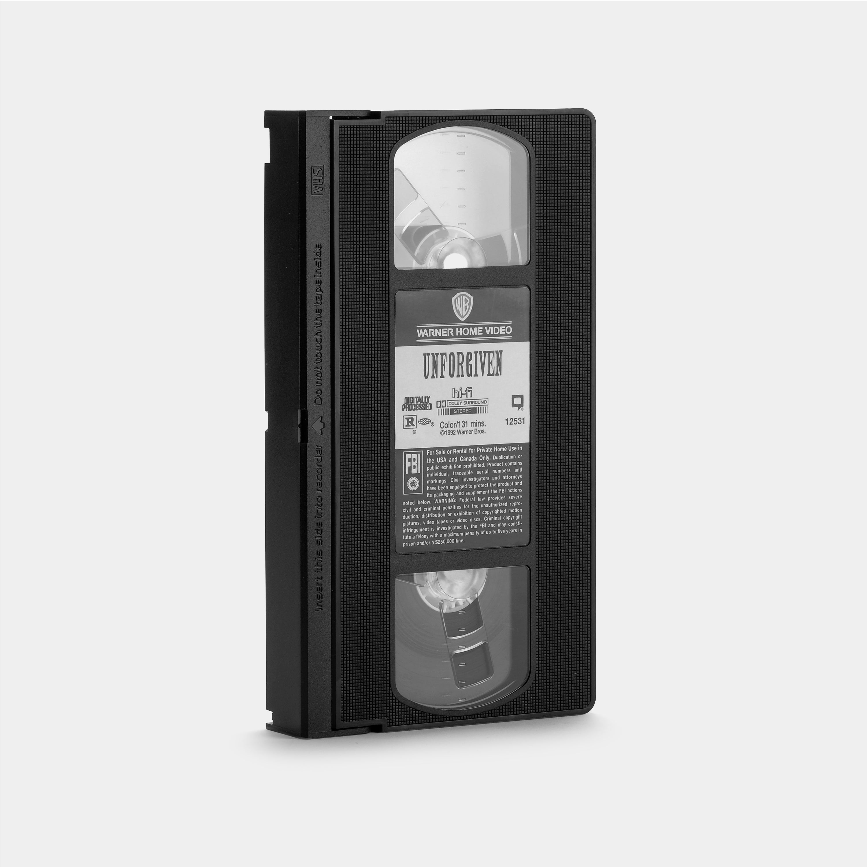 Unforgiven VHS Tape