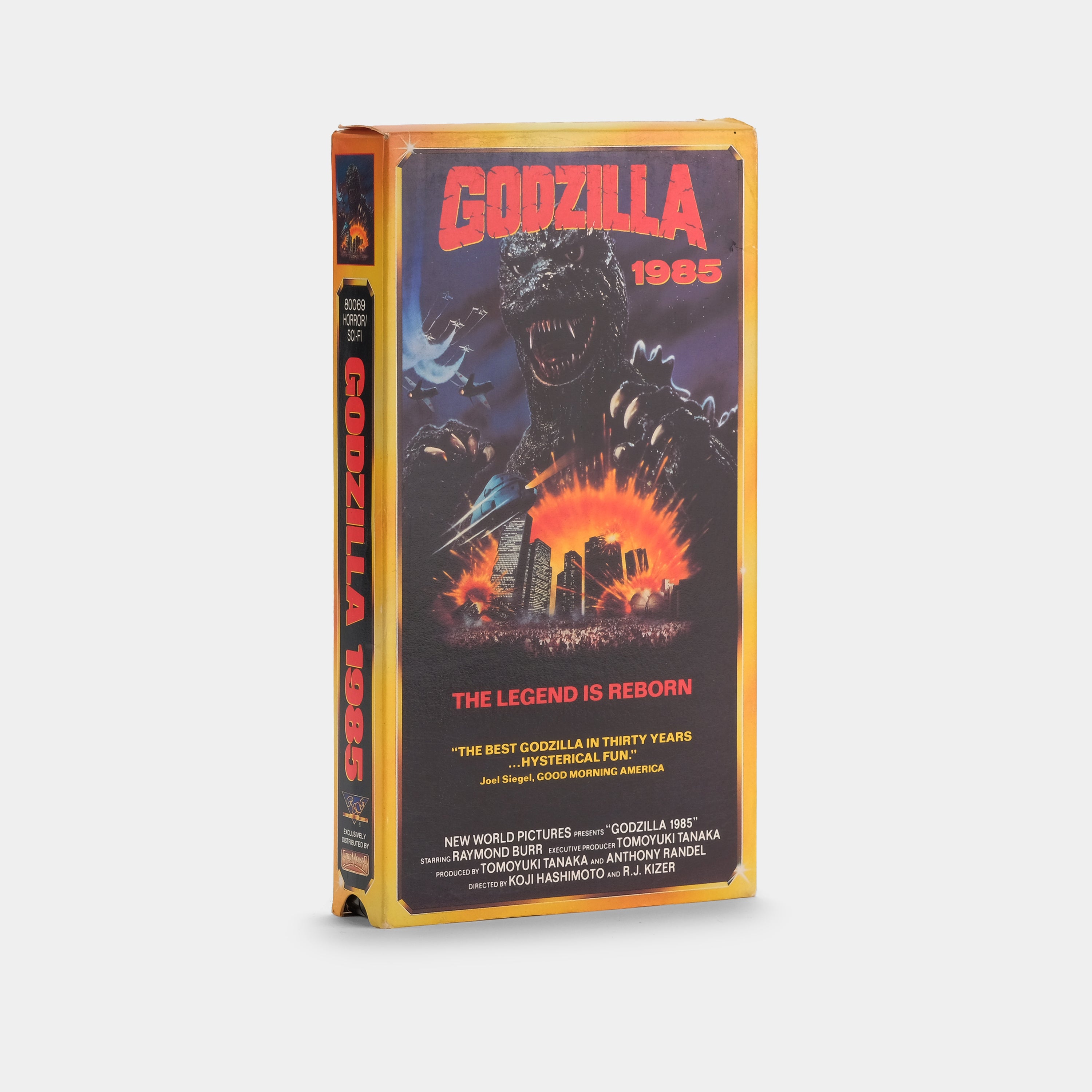 Godzilla 1985 VHS Tape