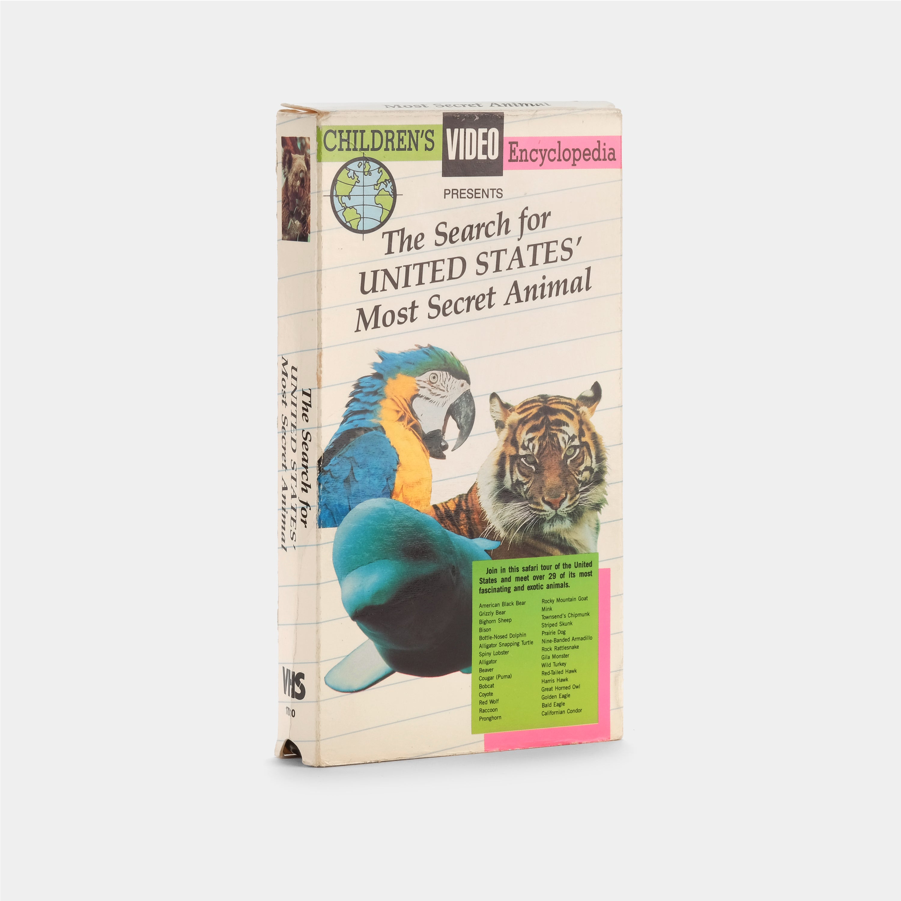 The Search for United States' Most Secret Animal VHS Tape