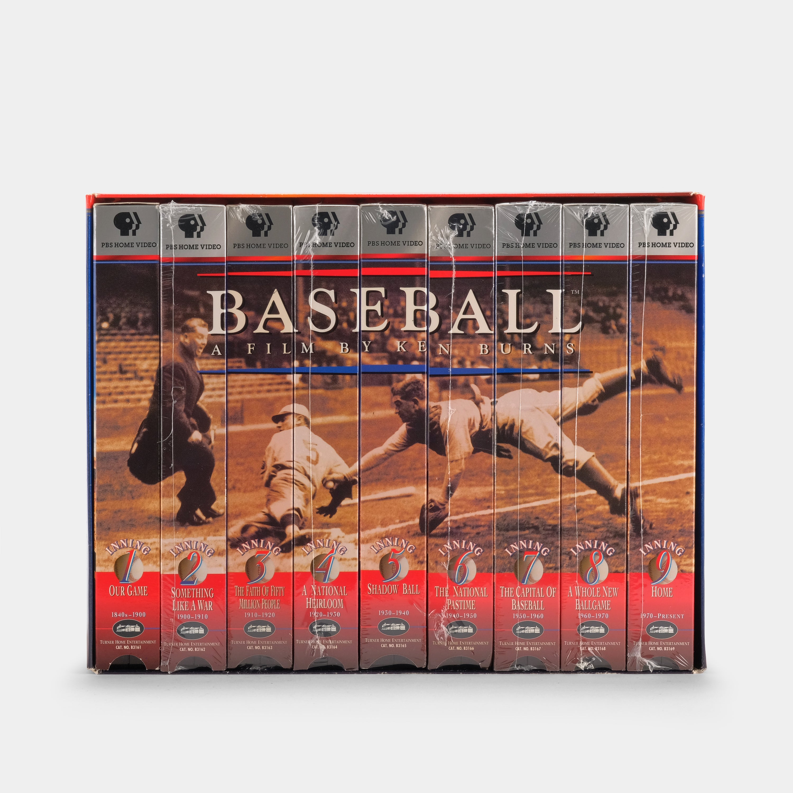 Baseball: A Film By Ken Burns (Partially Sealed) 9-VHS Tape Set