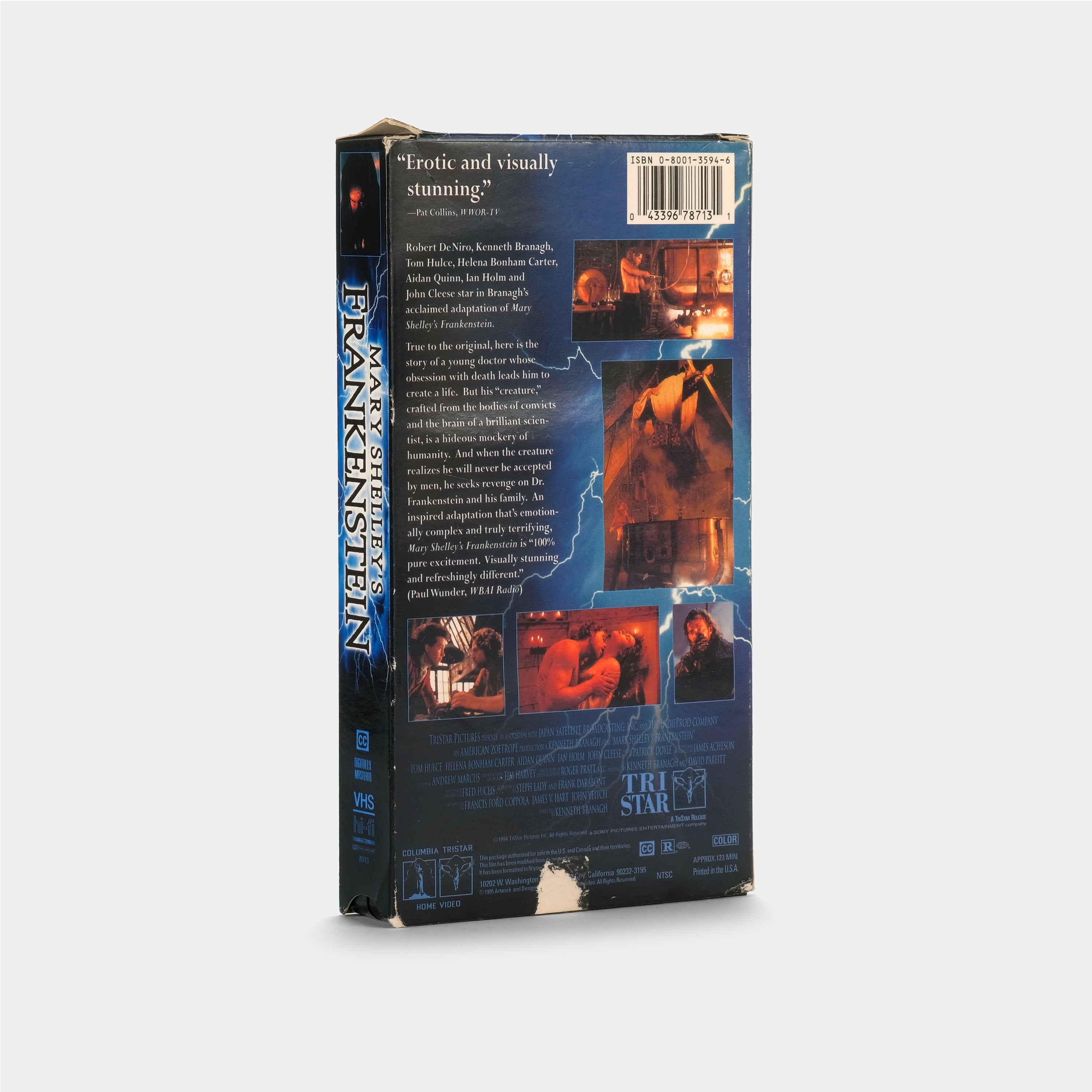 Frankenstein VHS Tape