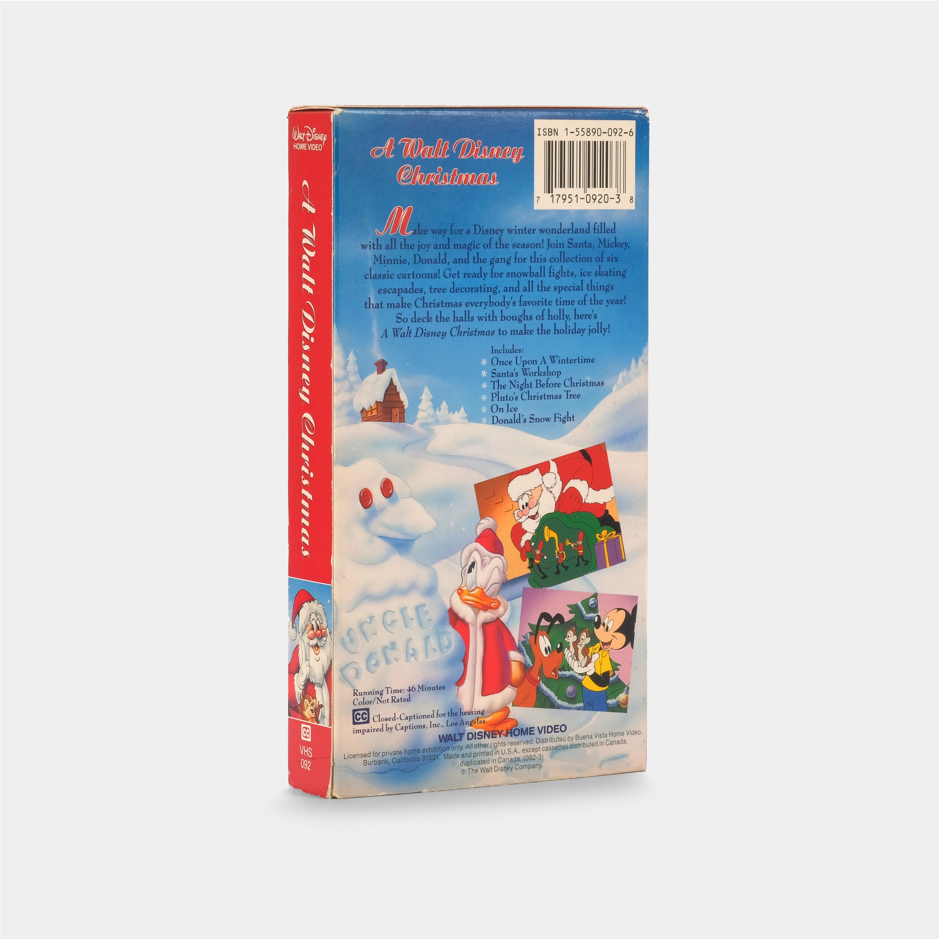 A Walt Disney Christmas VHS Tape