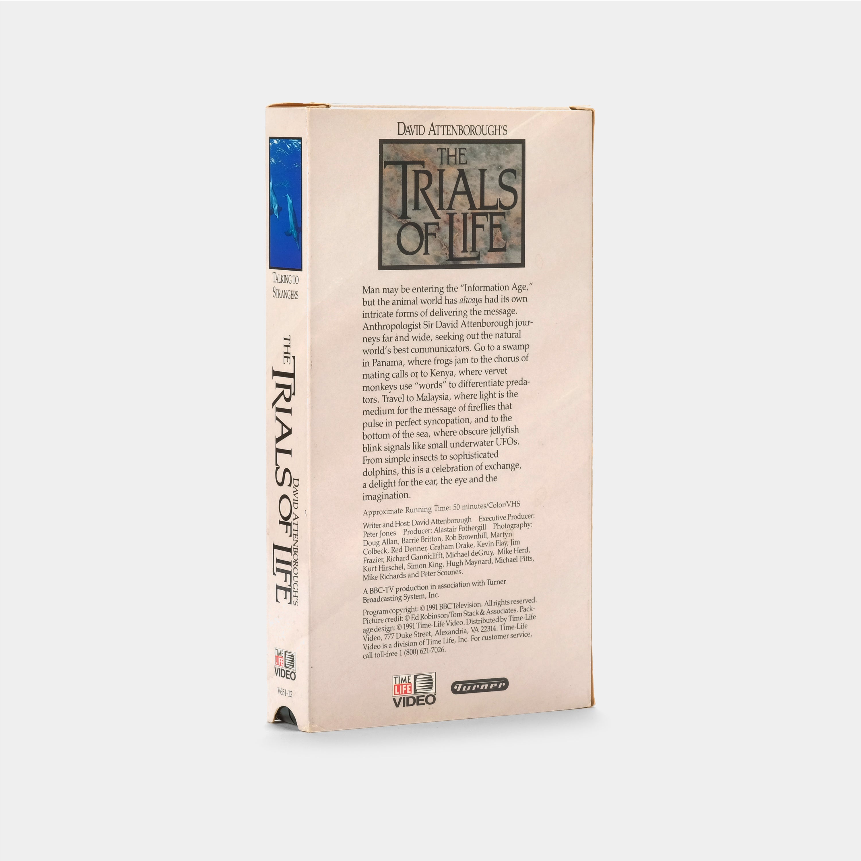 The Trials of Life VHS Tape