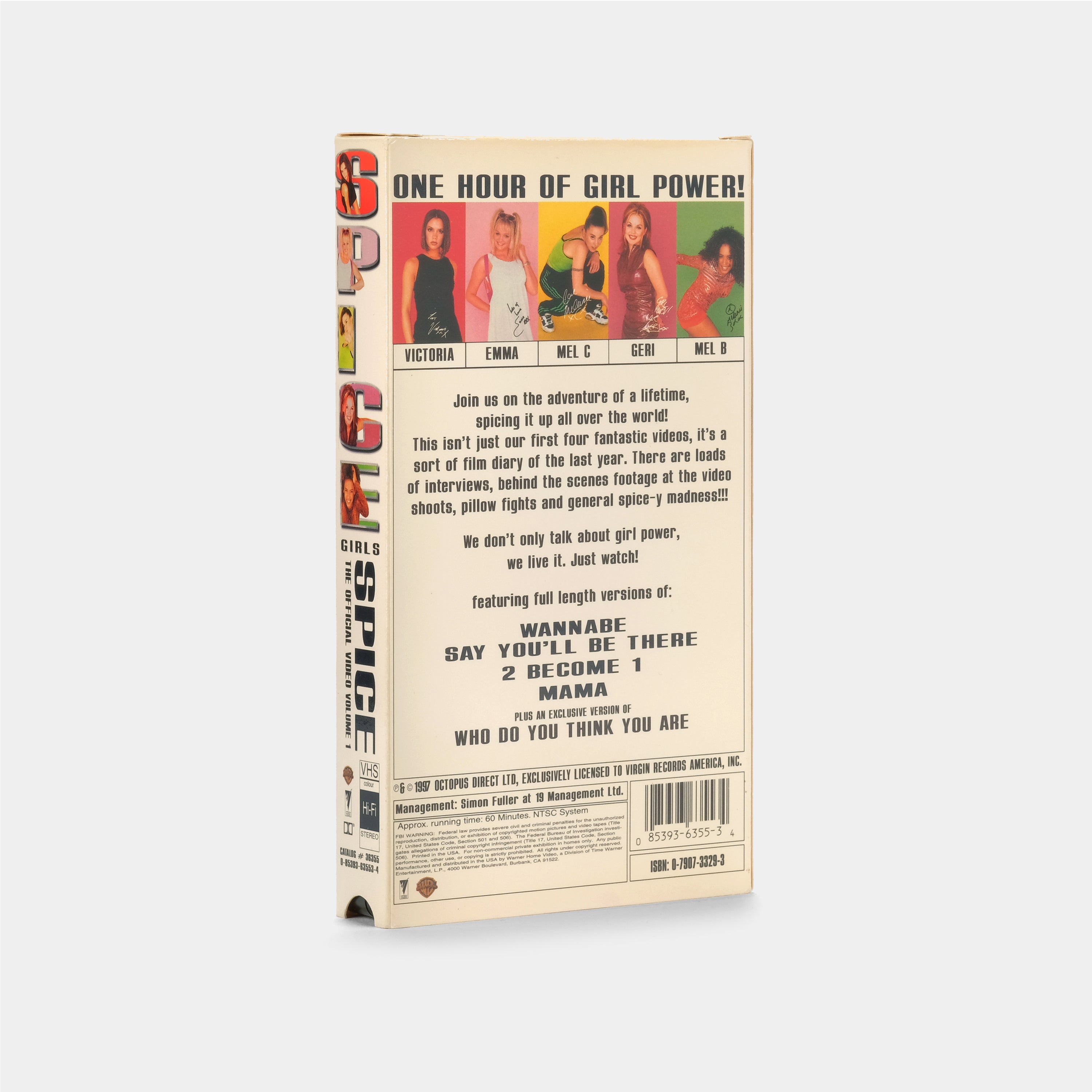 Spice: The Official Video Volume 1 VHS Tape