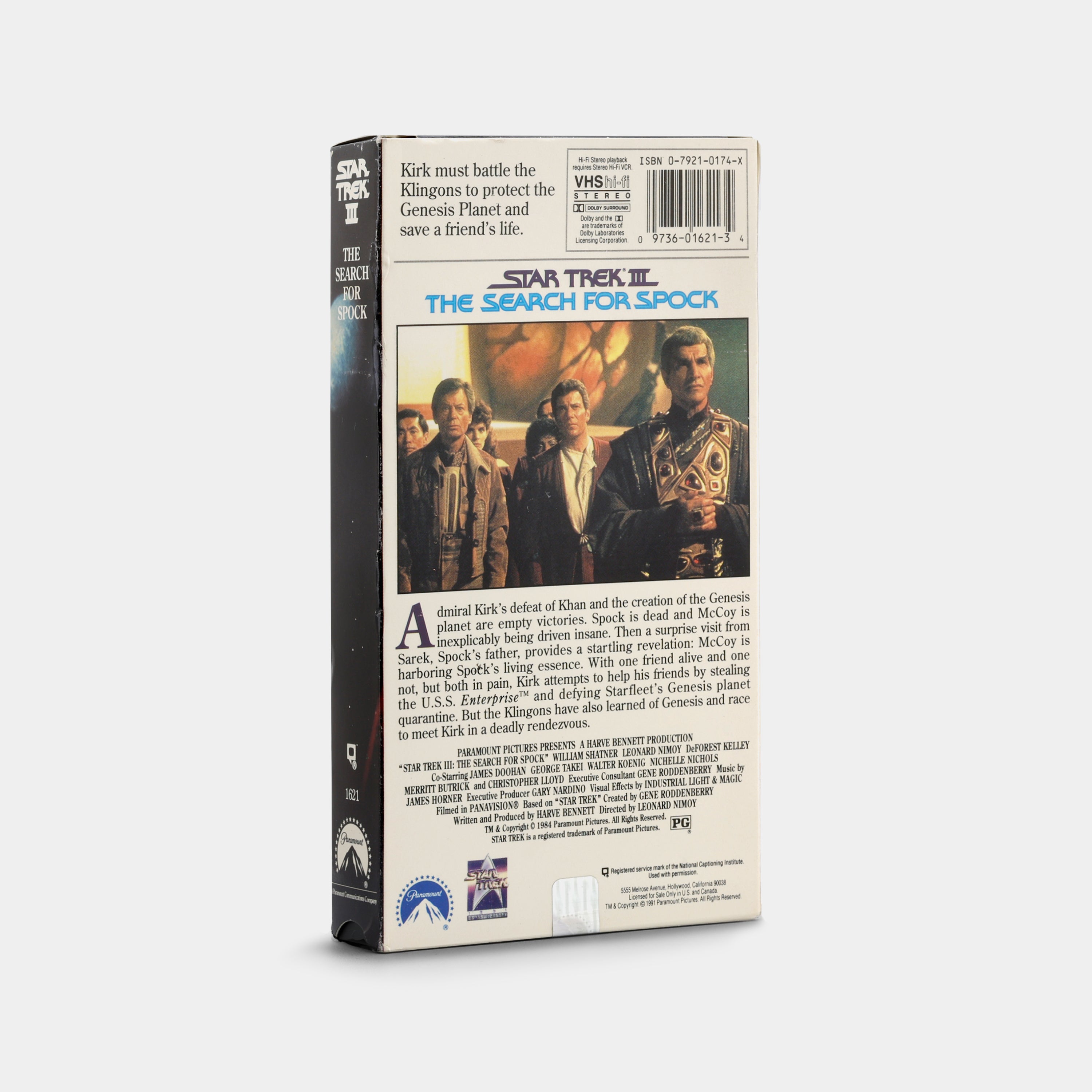 Star Trek III: The Search for Spock VHS Tape