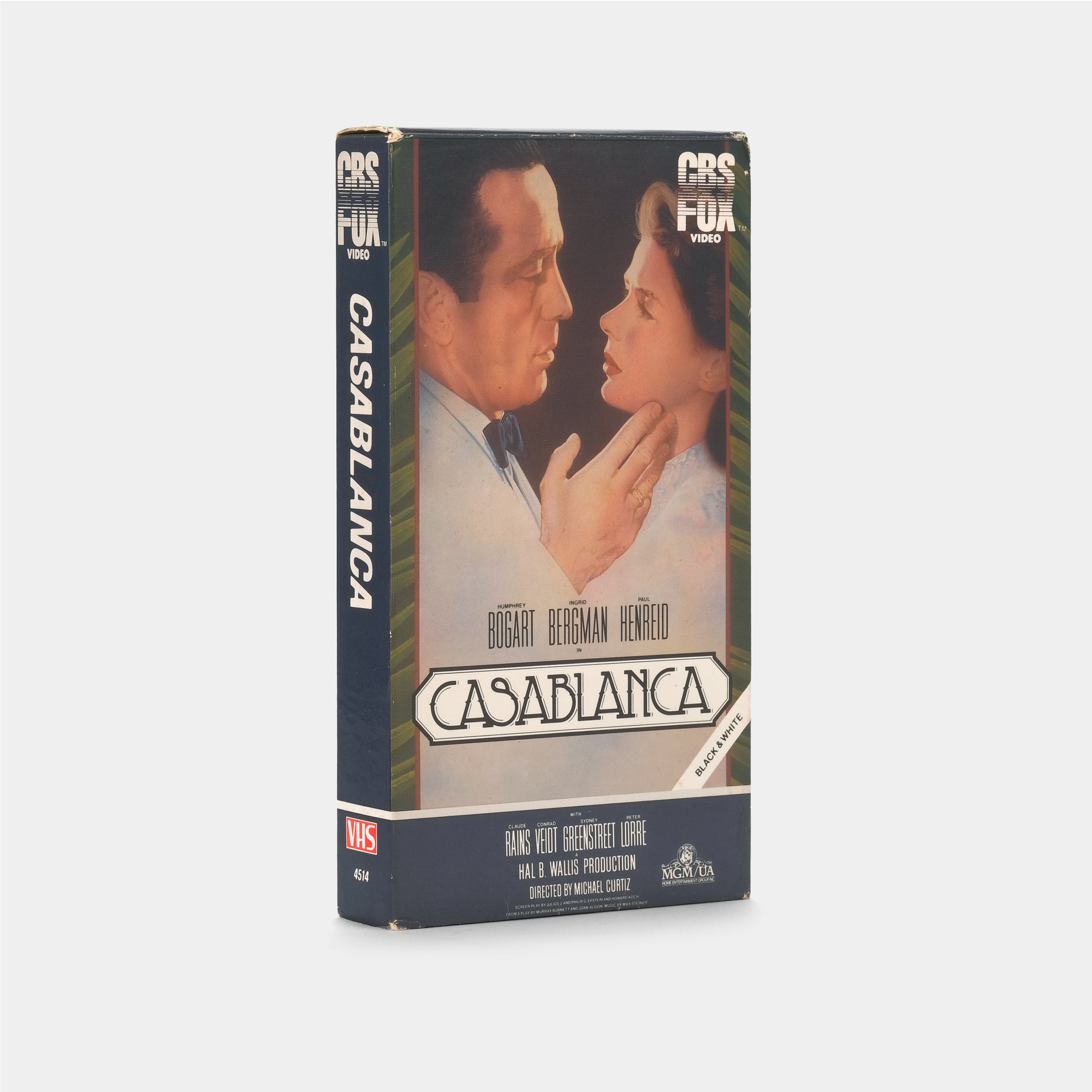 Casablanca VHS Tape