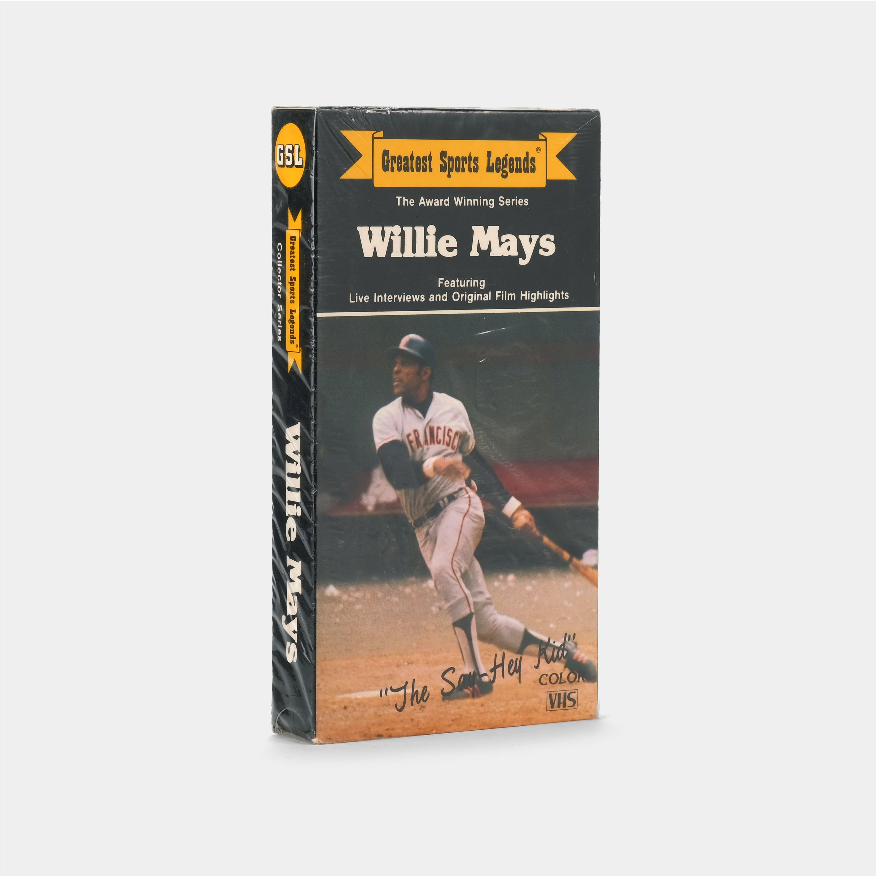 Greatest Sports Legends: Willie Mays (Sealed) VHS Tape