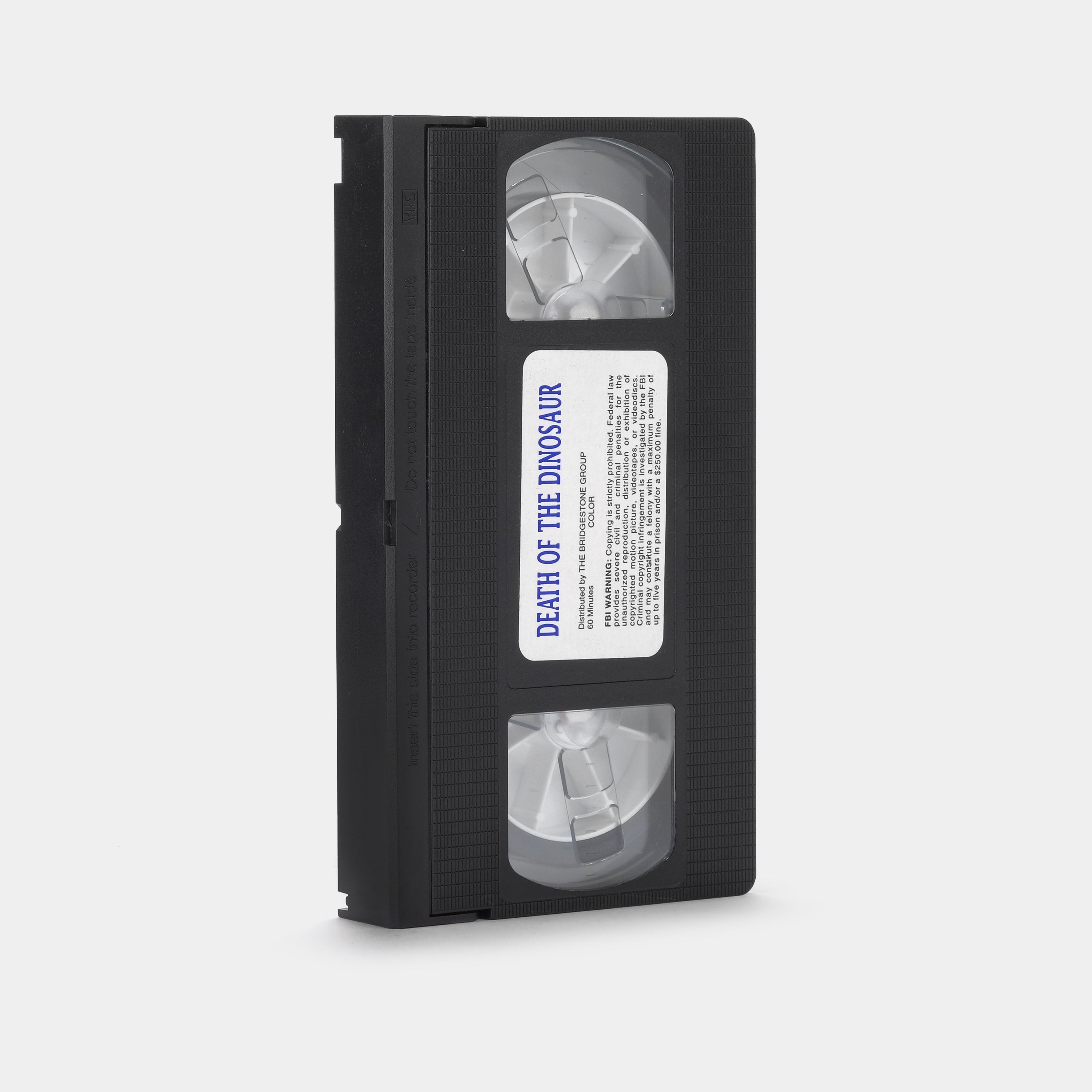 The Death of the Dinosaur VHS Tape