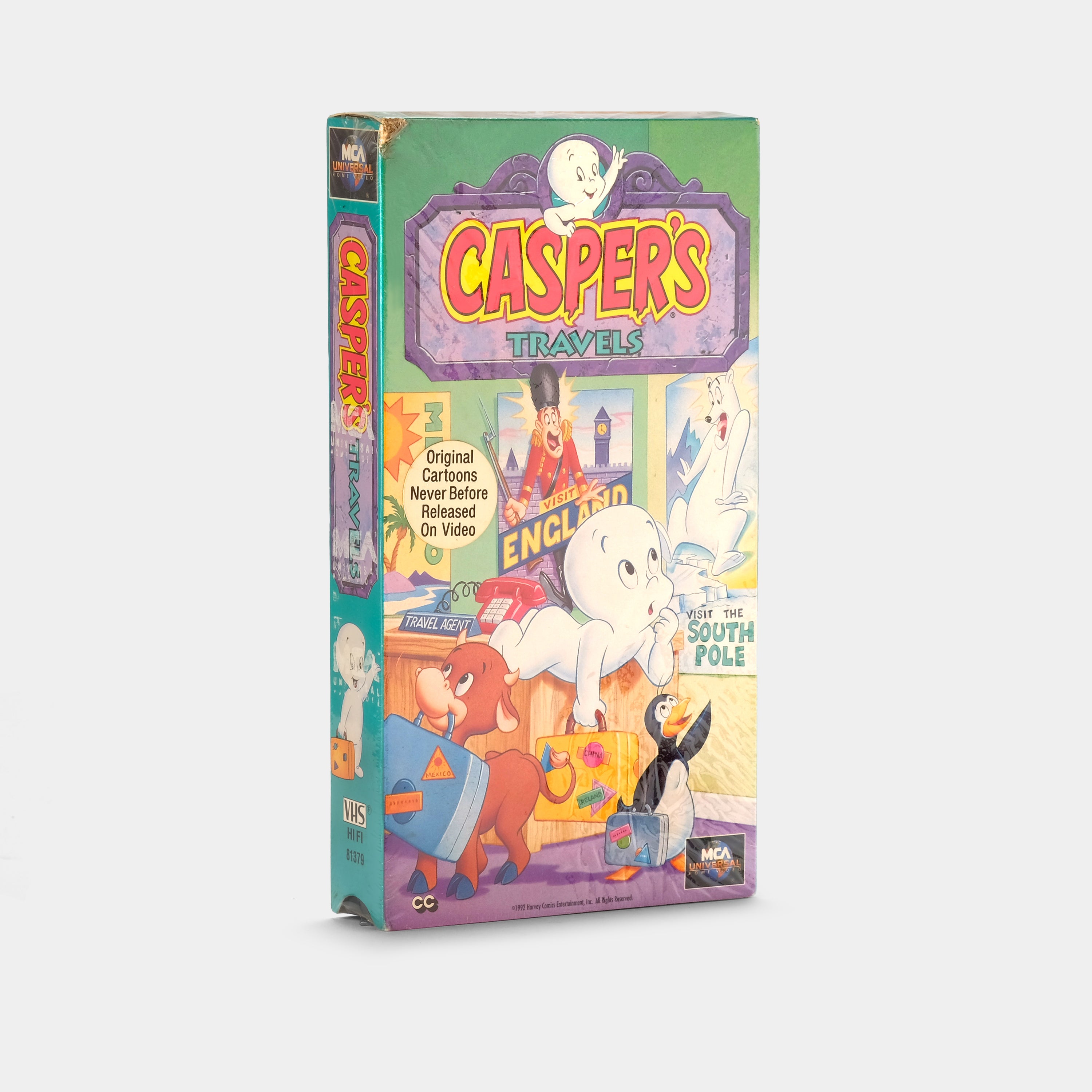 Casper's Travels (Sealed) VHS Tape