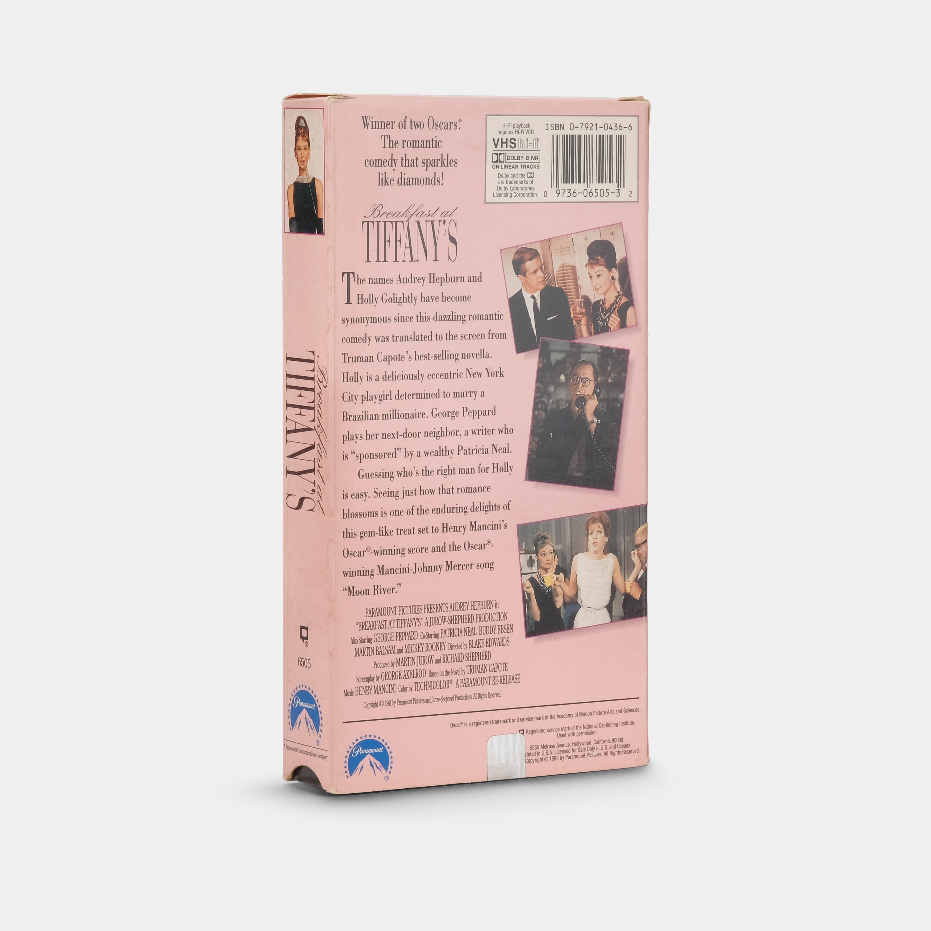 Breakfast at Tiffany's VHS Tape