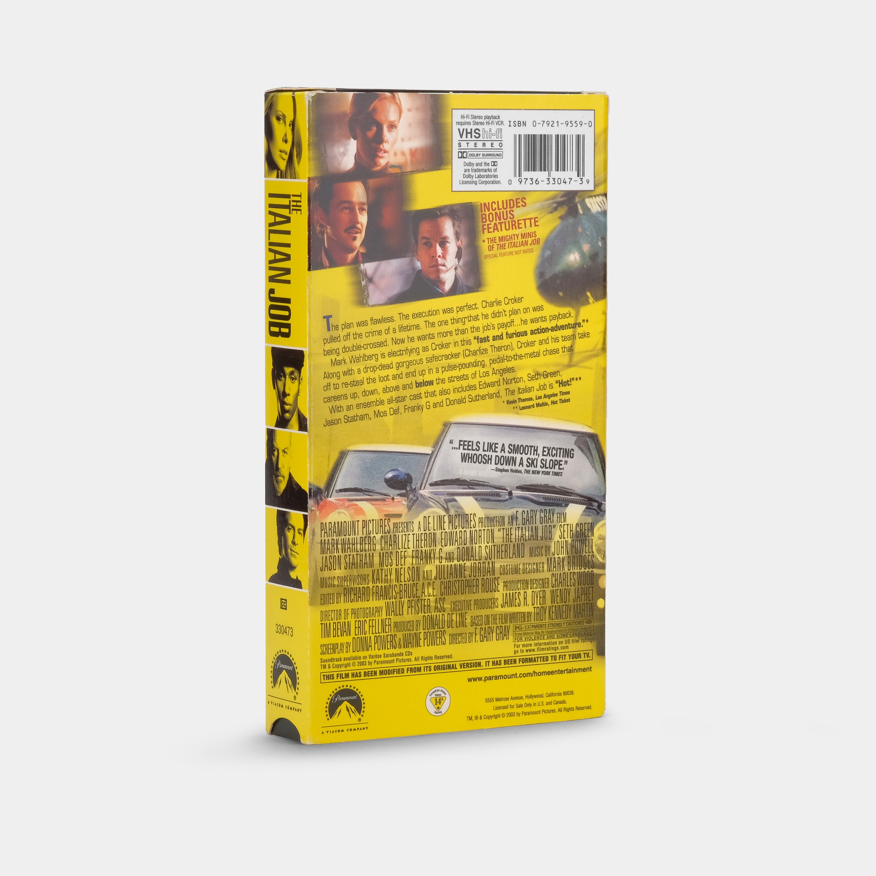 The Italian Job VHS Tape