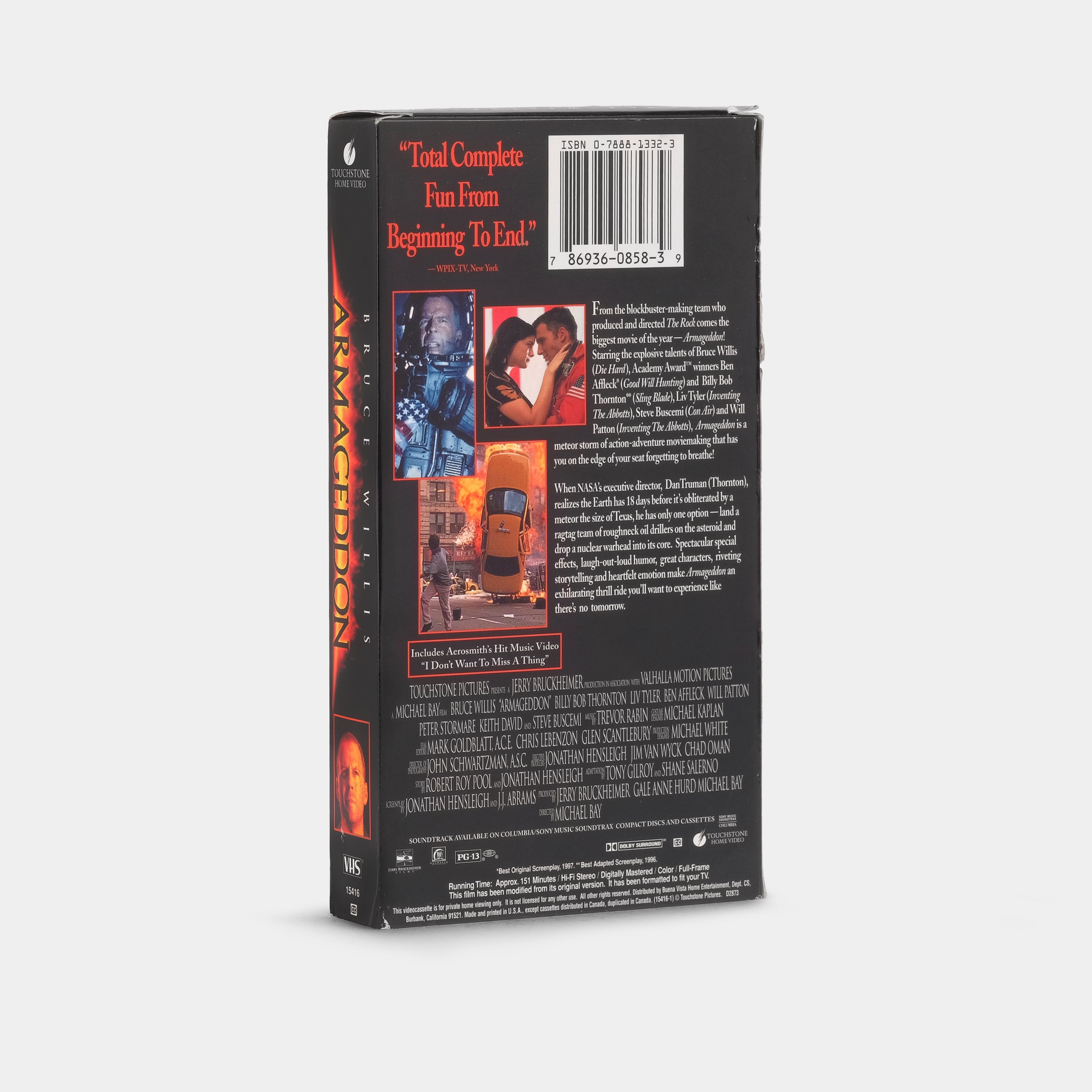 Armageddon VHS Tape