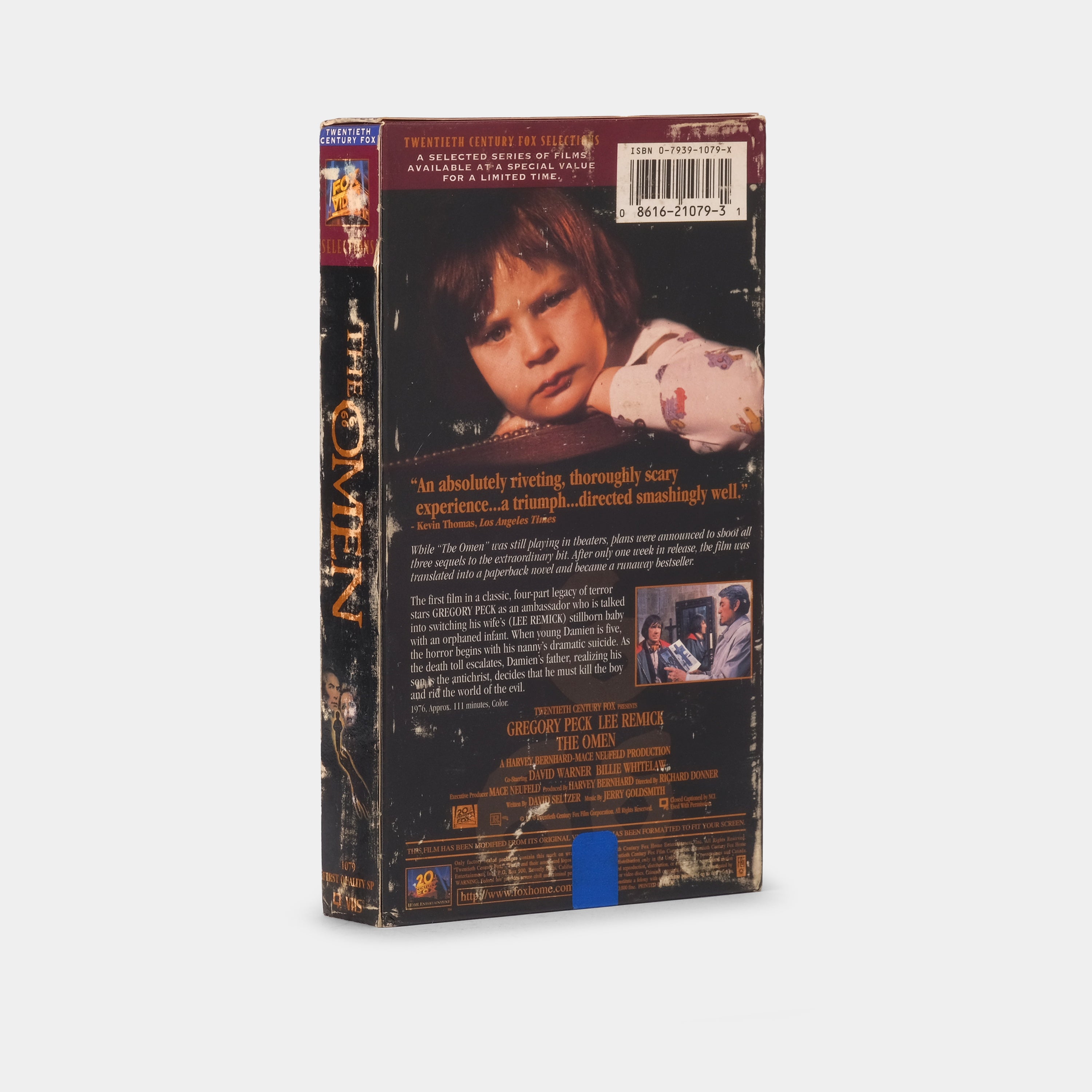 The Omen VHS Tape