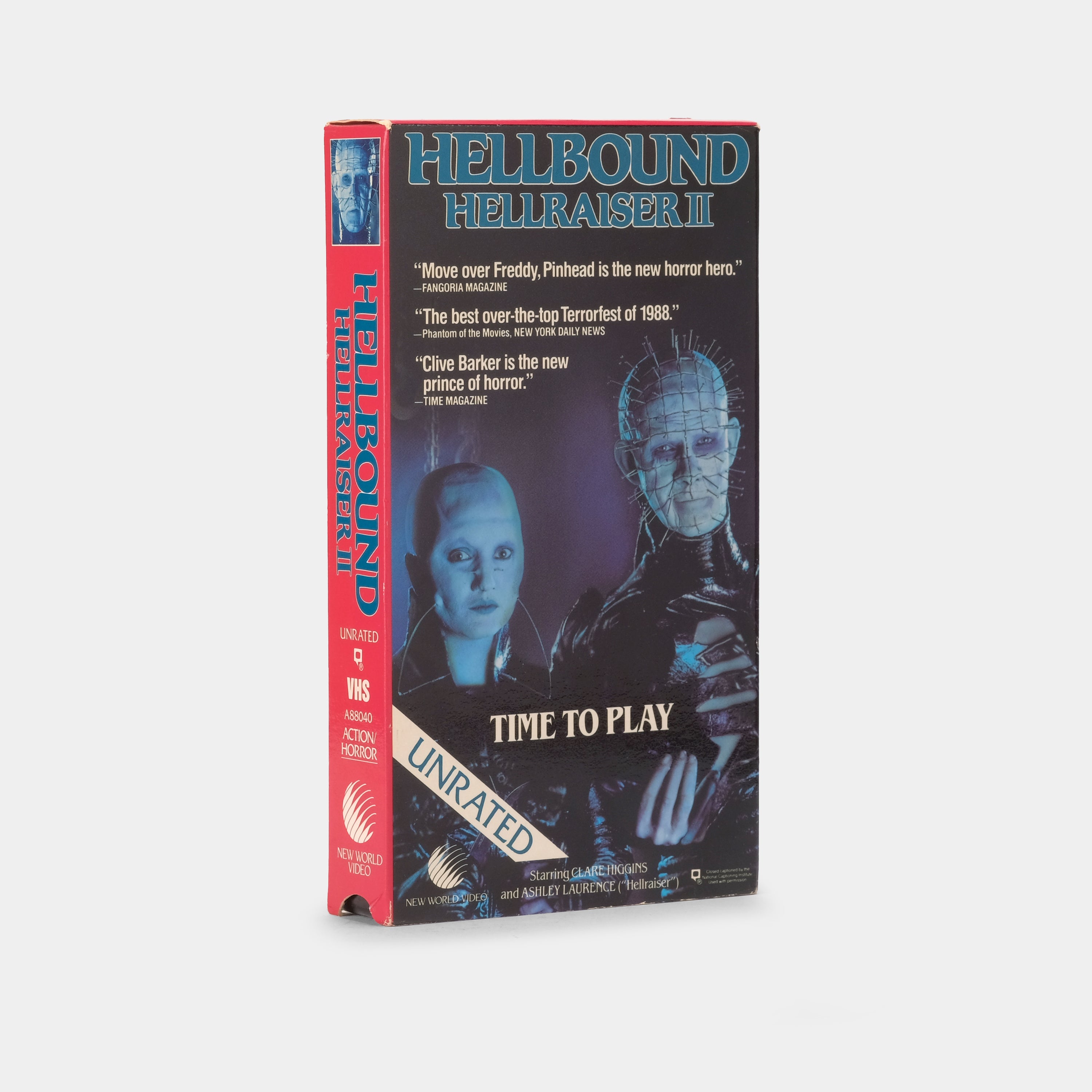 Hellbound: Hellraiser II VHS Tape