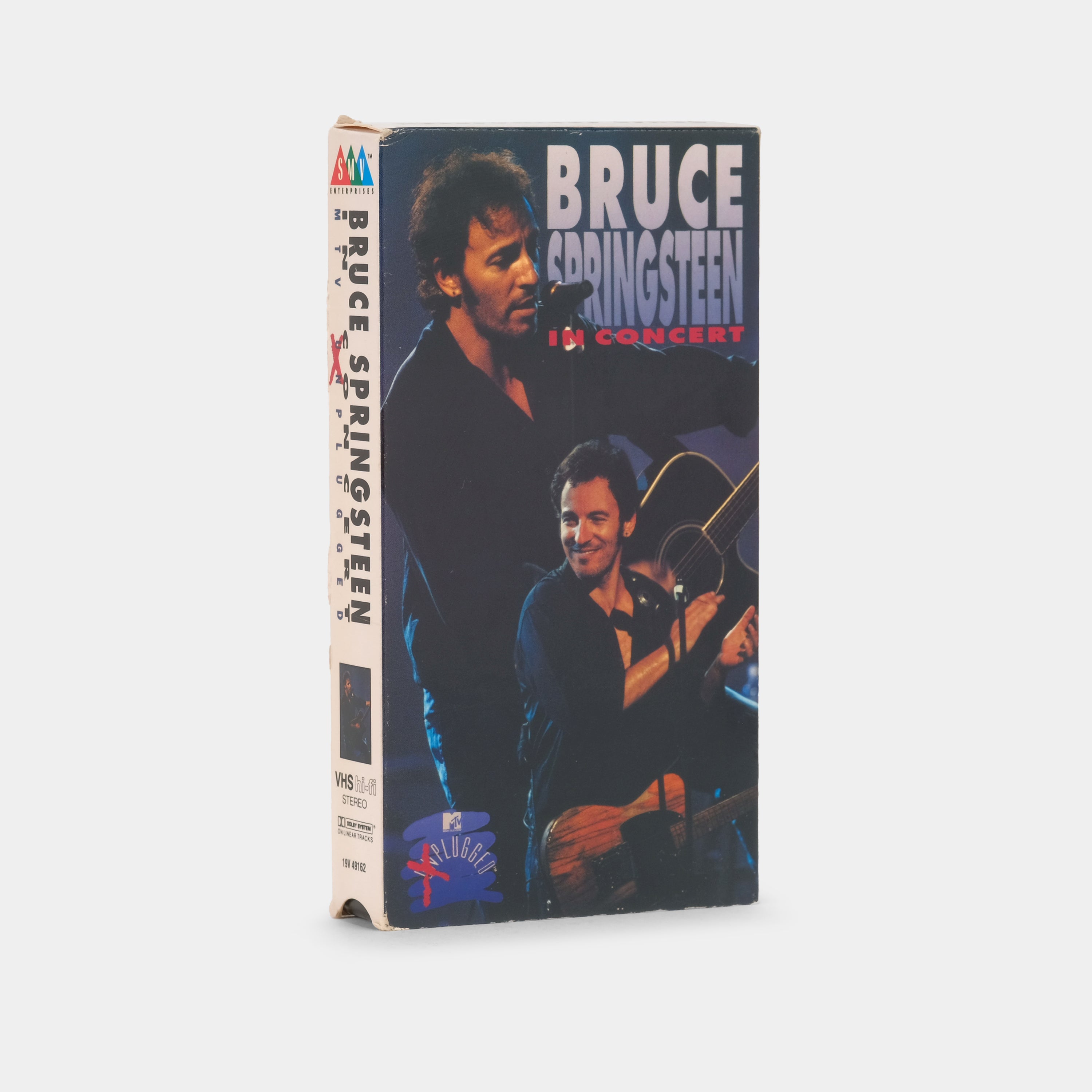 Bruce Springsteen: In Concert/MTV Unplugged VHS Tape